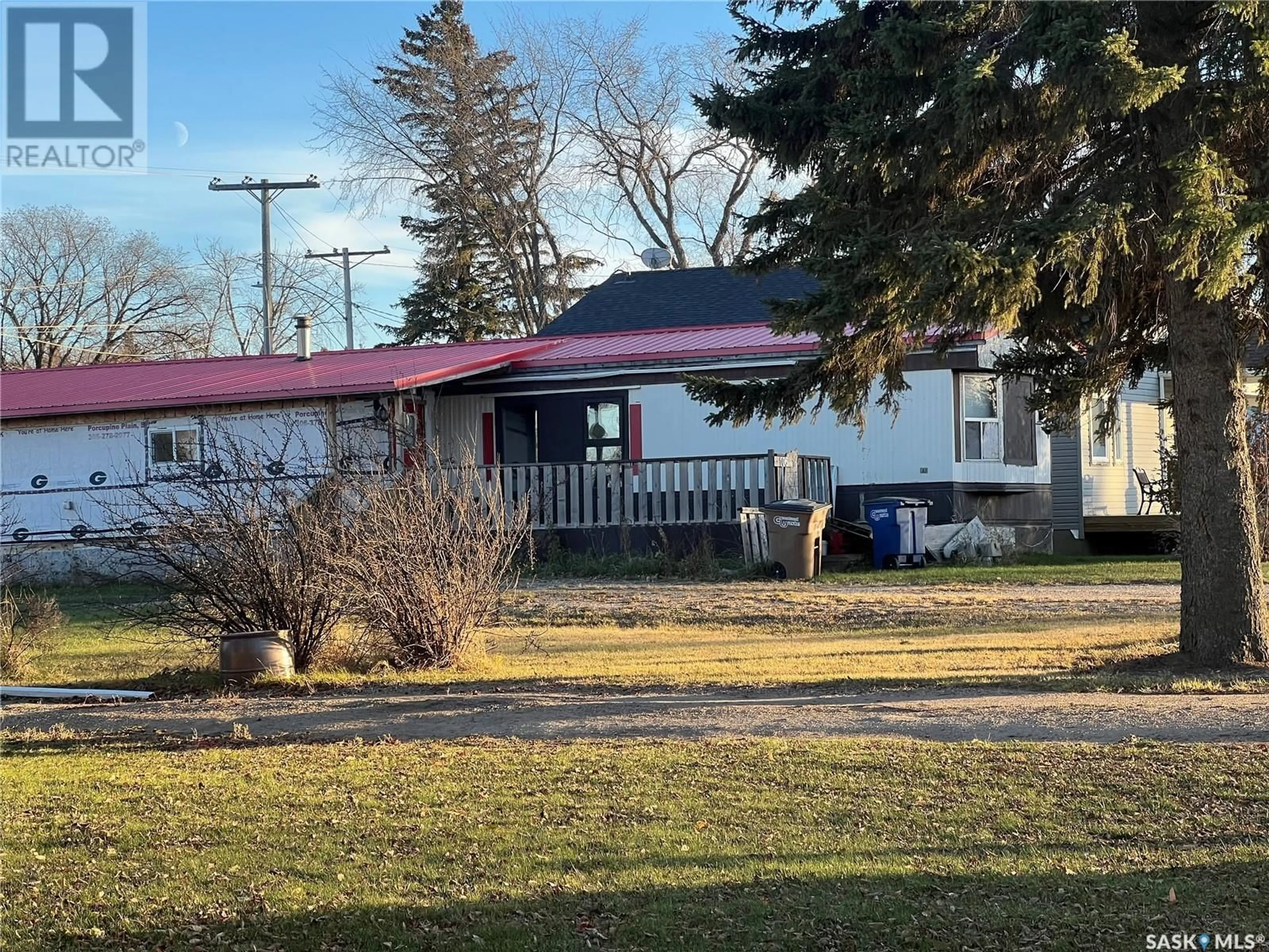 Frontside or backside of a home, cottage for 106 1st AVENUE, Porcupine Plain Saskatchewan S0E1H0