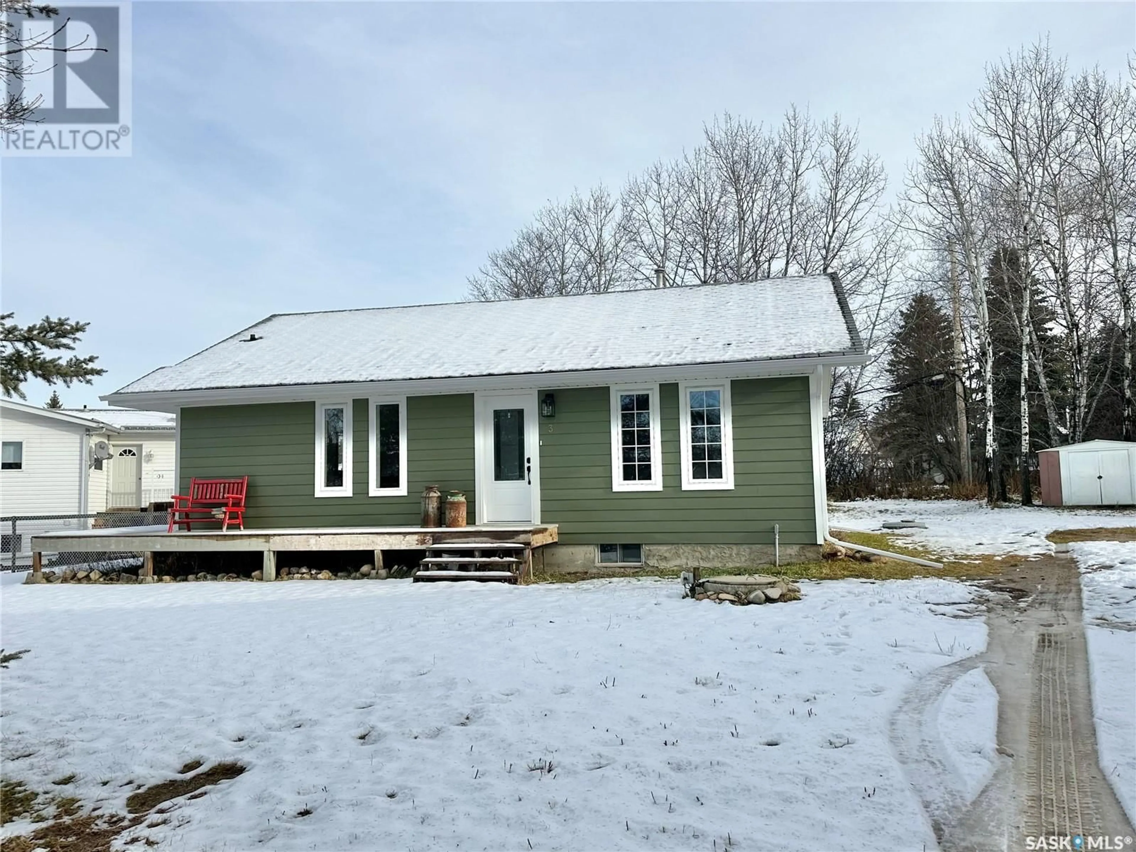 Frontside or backside of a home, cottage for 3 Morrow PLACE, Shell Lake Saskatchewan S0J2G0