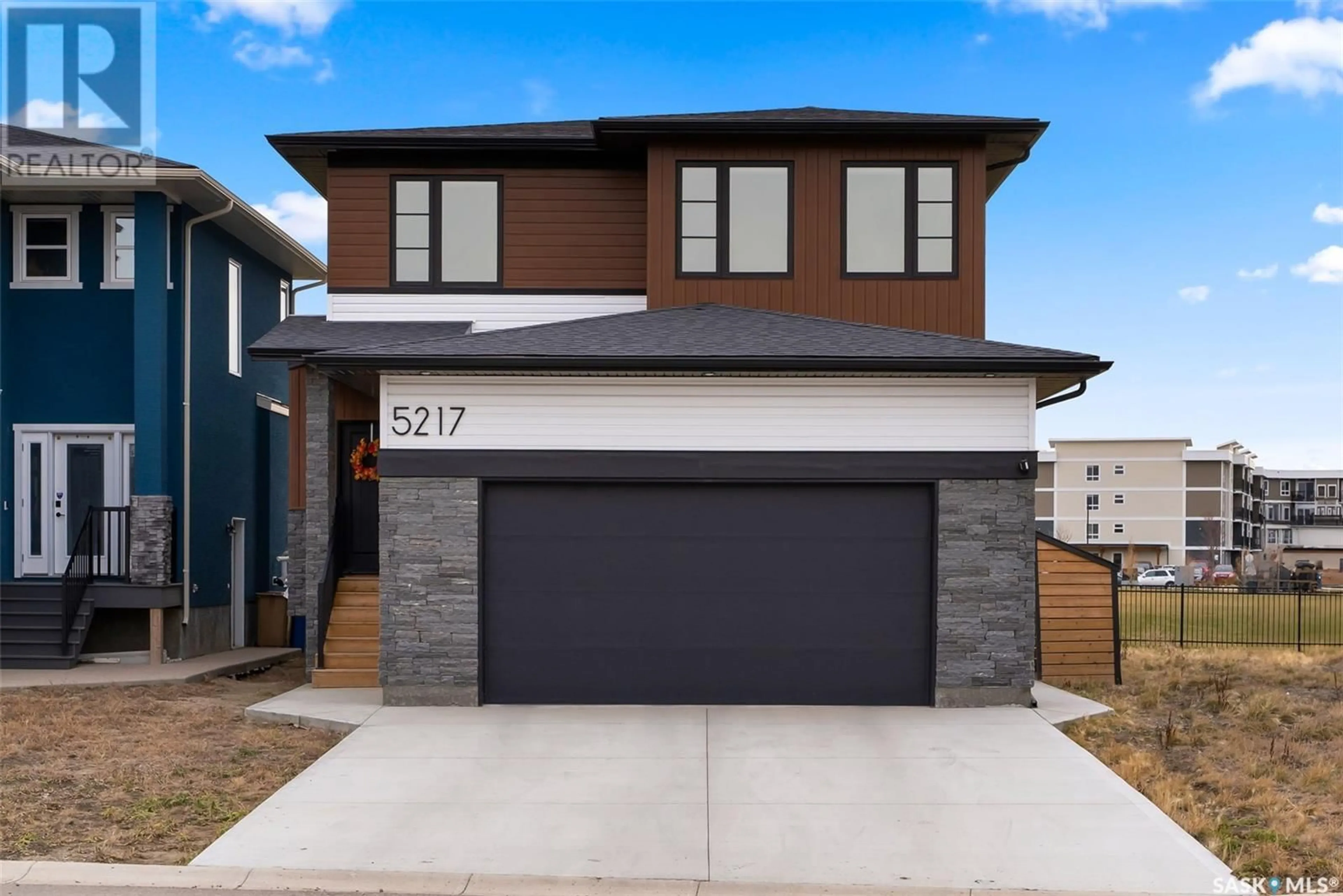 Frontside or backside of a home, the street view for 5217 E Green CRESCENT, Regina Saskatchewan S4V3S9