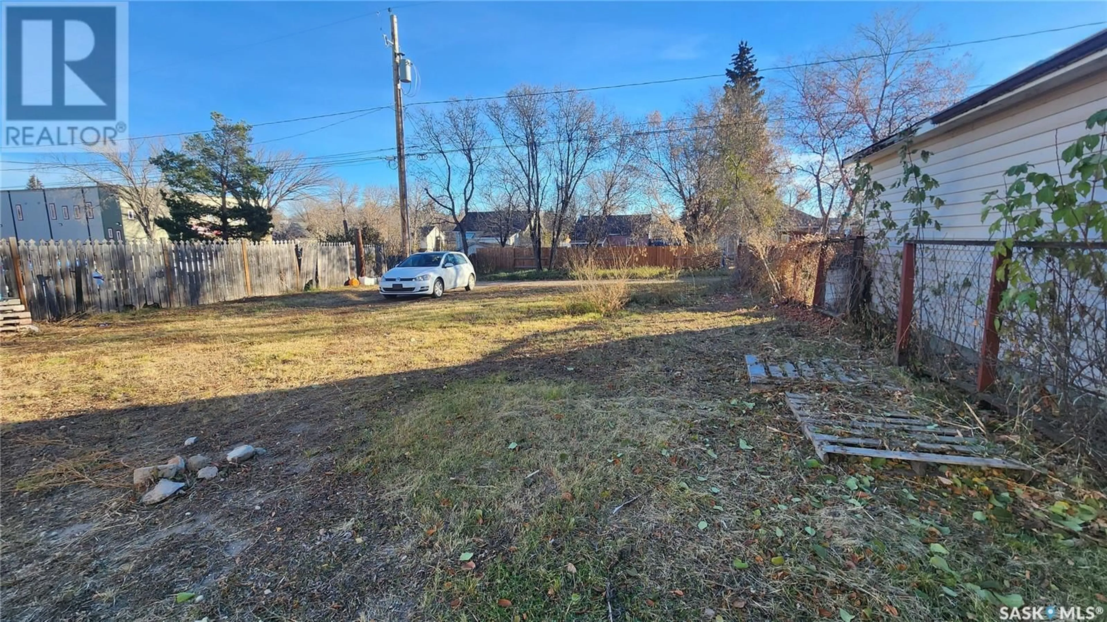 A pic from outside/outdoor area/front of a property/back of a property/a pic from drone, street for 1282 103RD STREET, North Battleford Saskatchewan S9A1K8