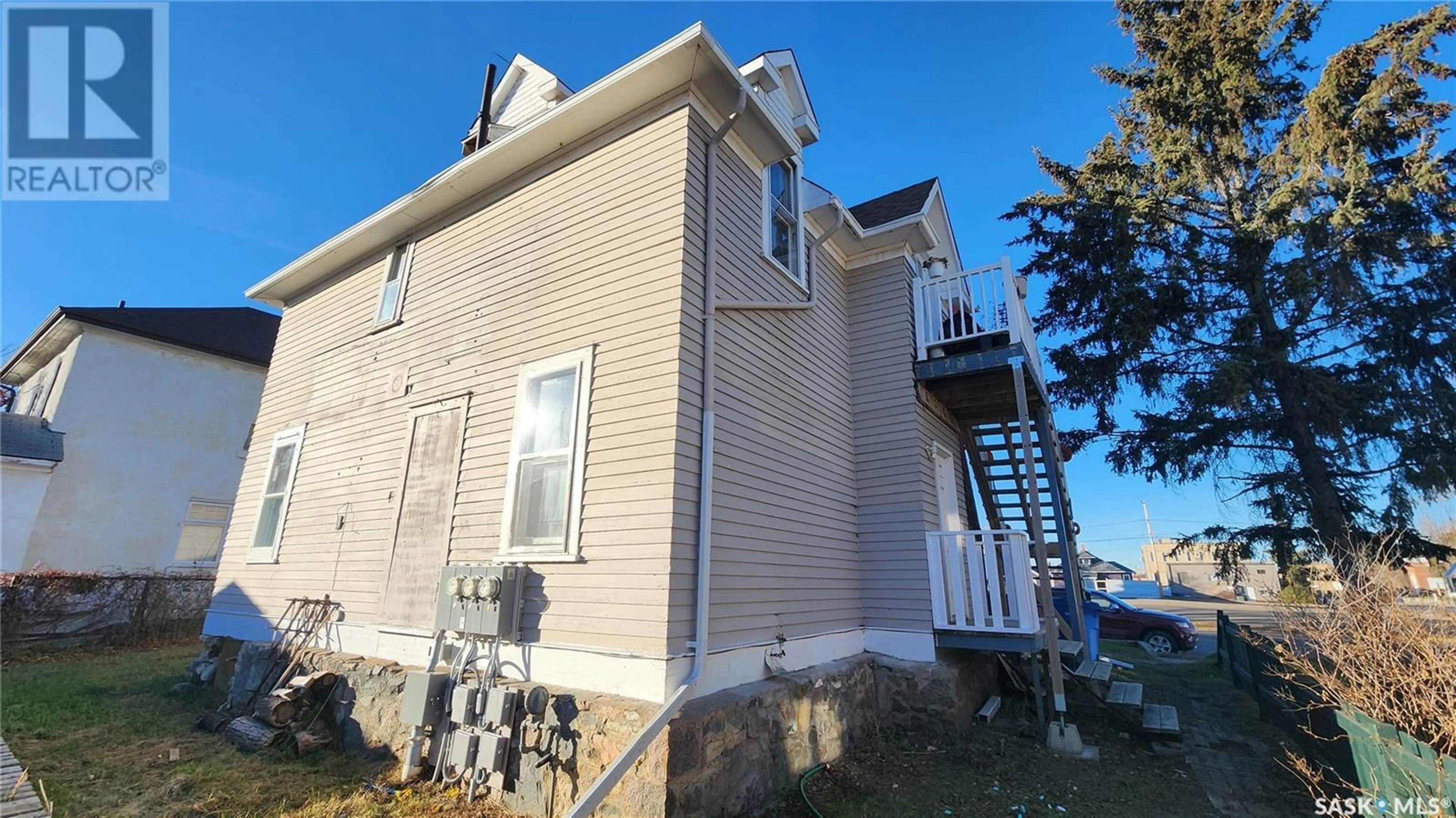 A pic from exterior of the house or condo, the front or back of building for 1282 103rd STREET, North Battleford Saskatchewan S9A1K8