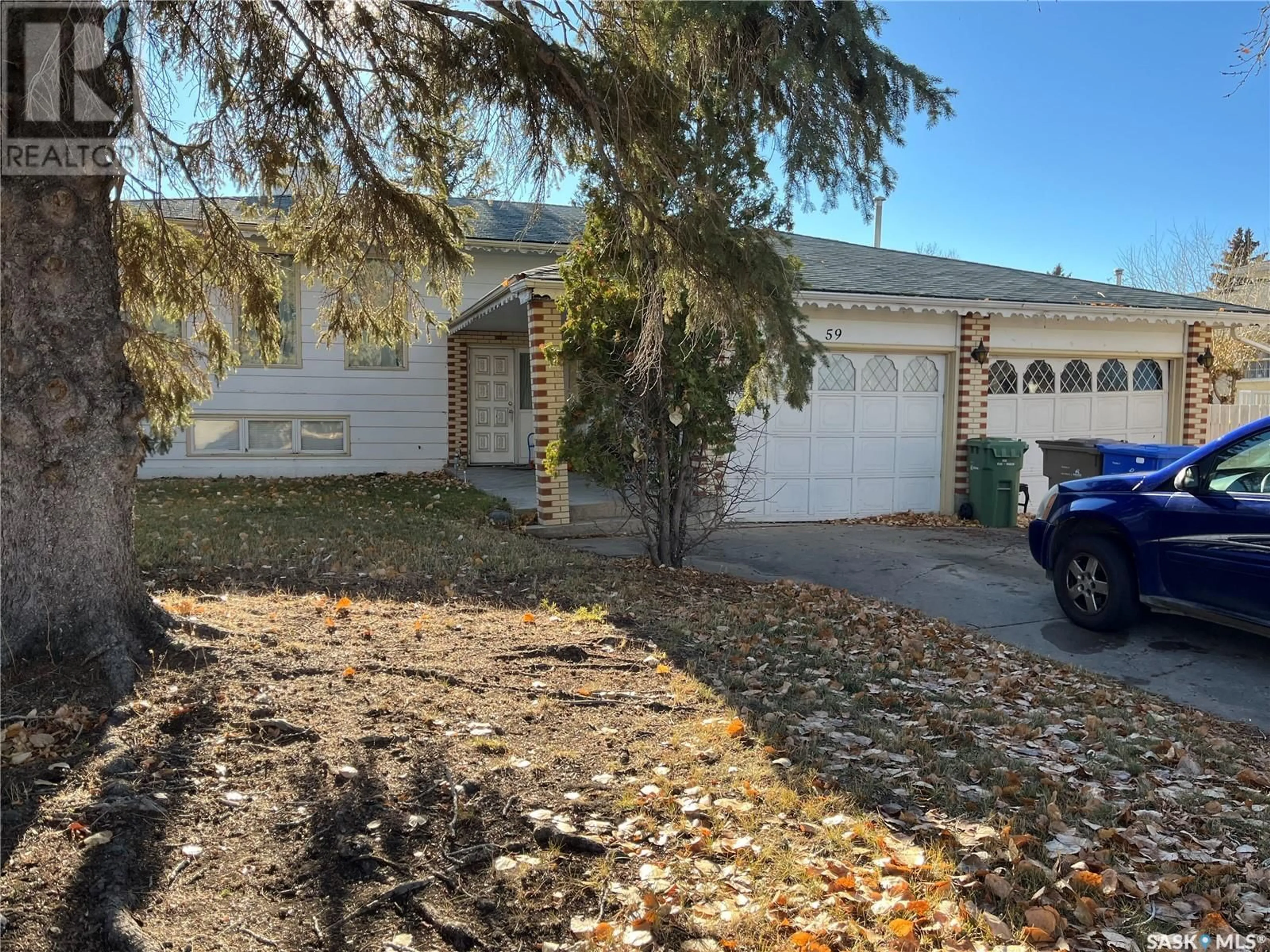 Frontside or backside of a home, the street view for 59 ANDRE AVENUE, Regina Saskatchewan S4T7C9