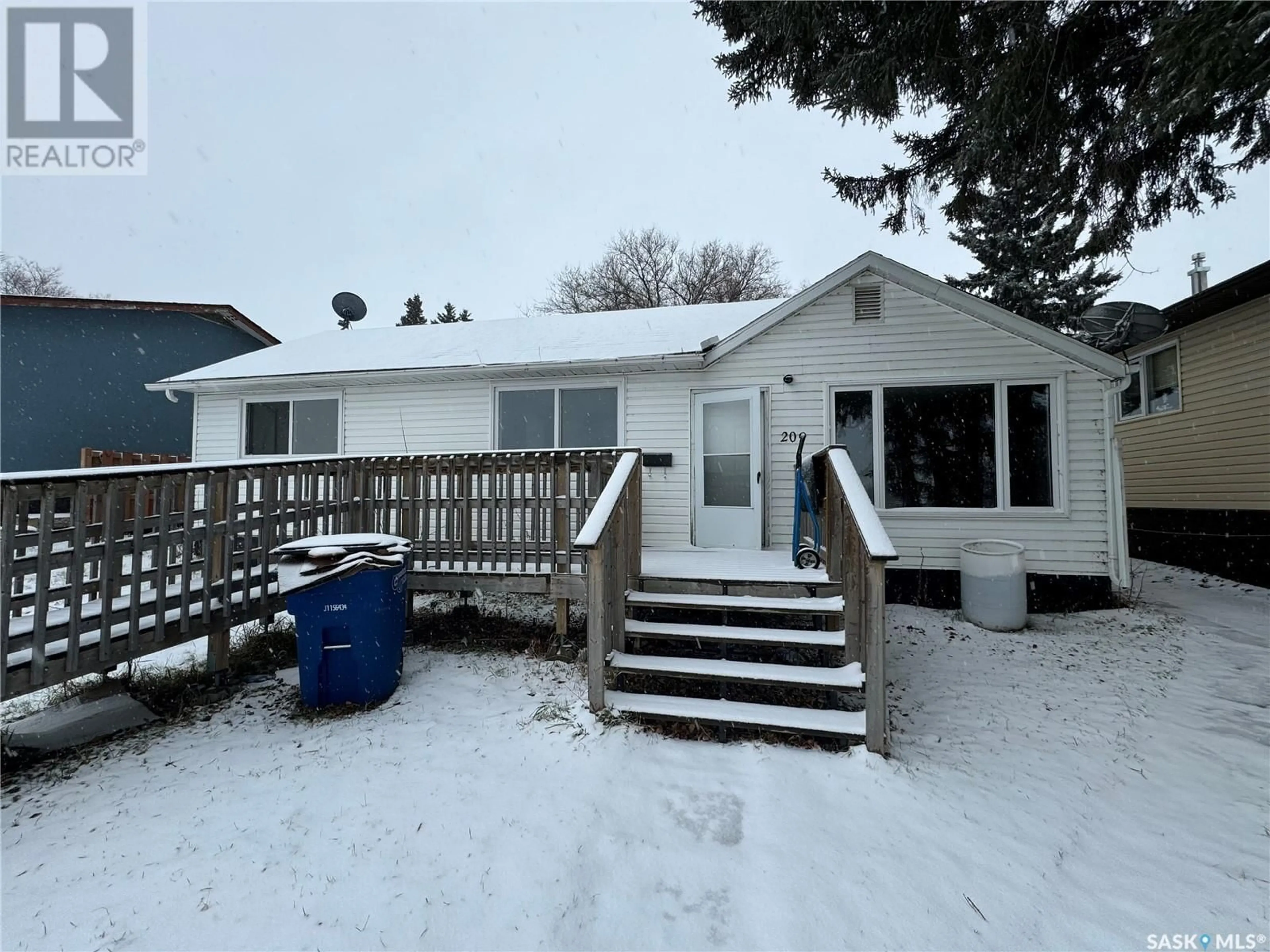 Frontside or backside of a home, the front or back of building for 209 5th AVENUE W, Shellbrook Saskatchewan S0J2E0