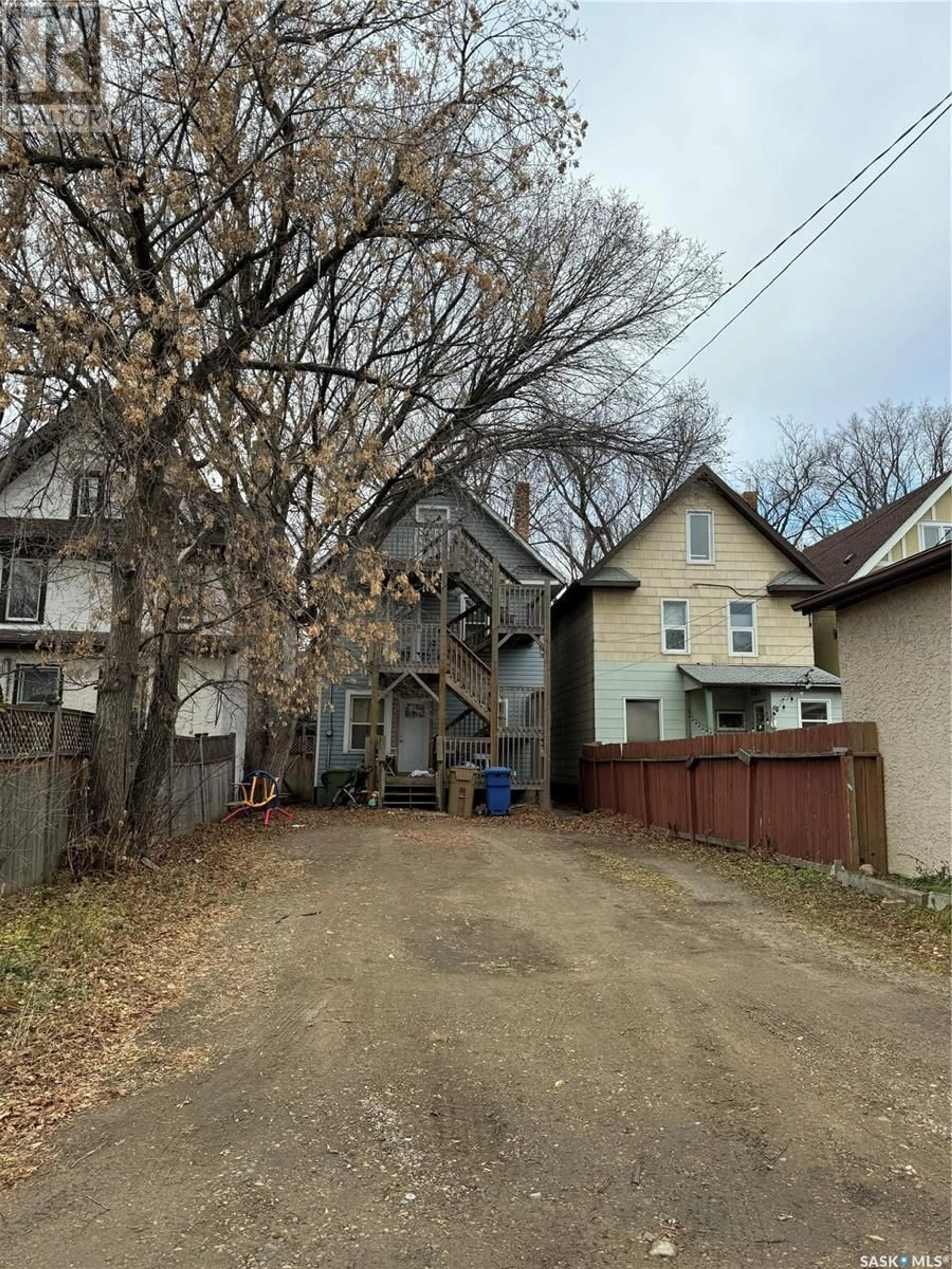 Frontside or backside of a home, the street view for 2247 RAE STREET, Regina Saskatchewan S4T2G1