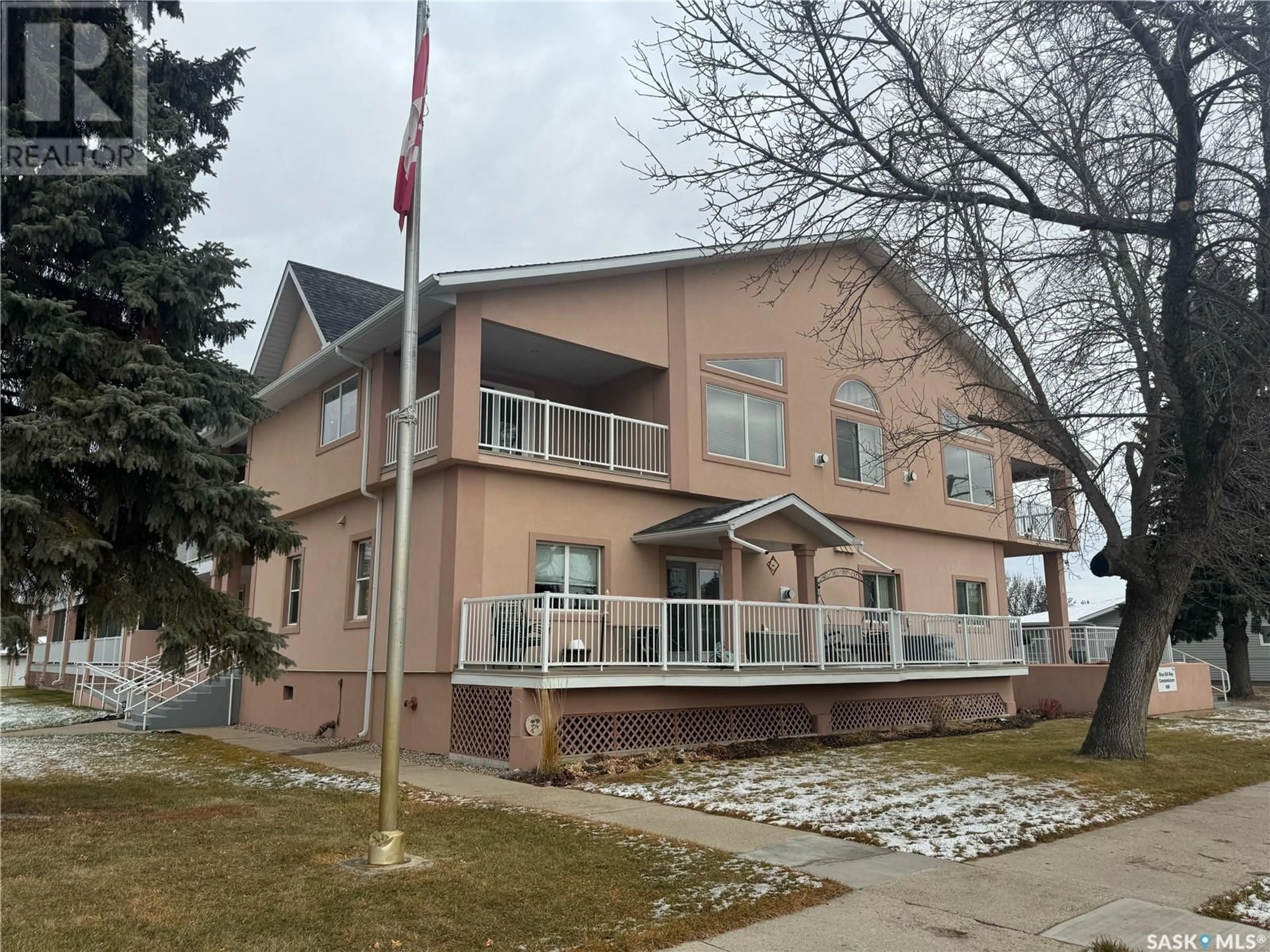 A pic from exterior of the house or condo, the front or back of building for 9 600 Broadway STREET W, Fort Qu'Appelle Saskatchewan S0G1S0