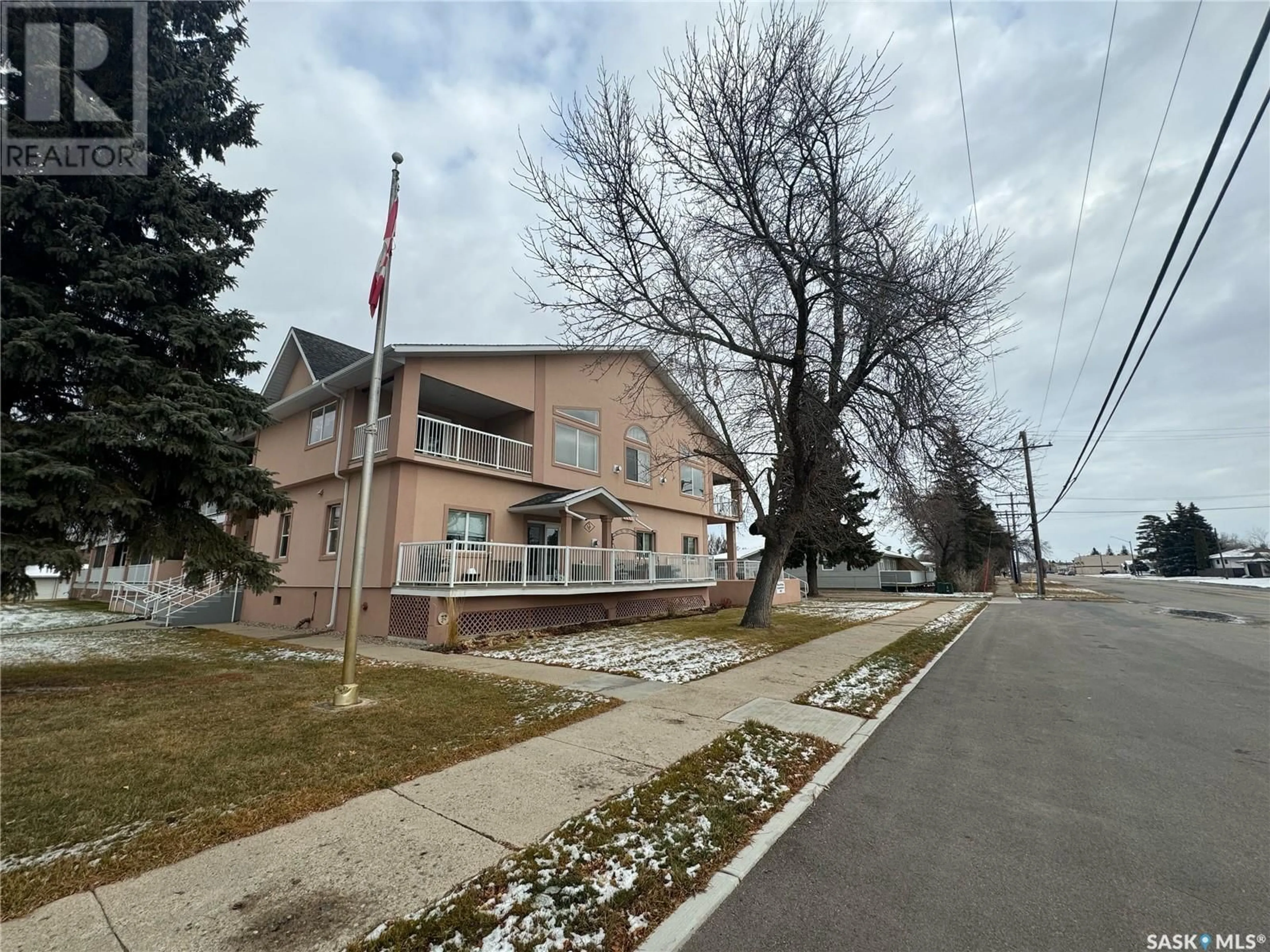 A pic from exterior of the house or condo, the street view for 9 600 Broadway STREET W, Fort Qu'Appelle Saskatchewan S0G1S0