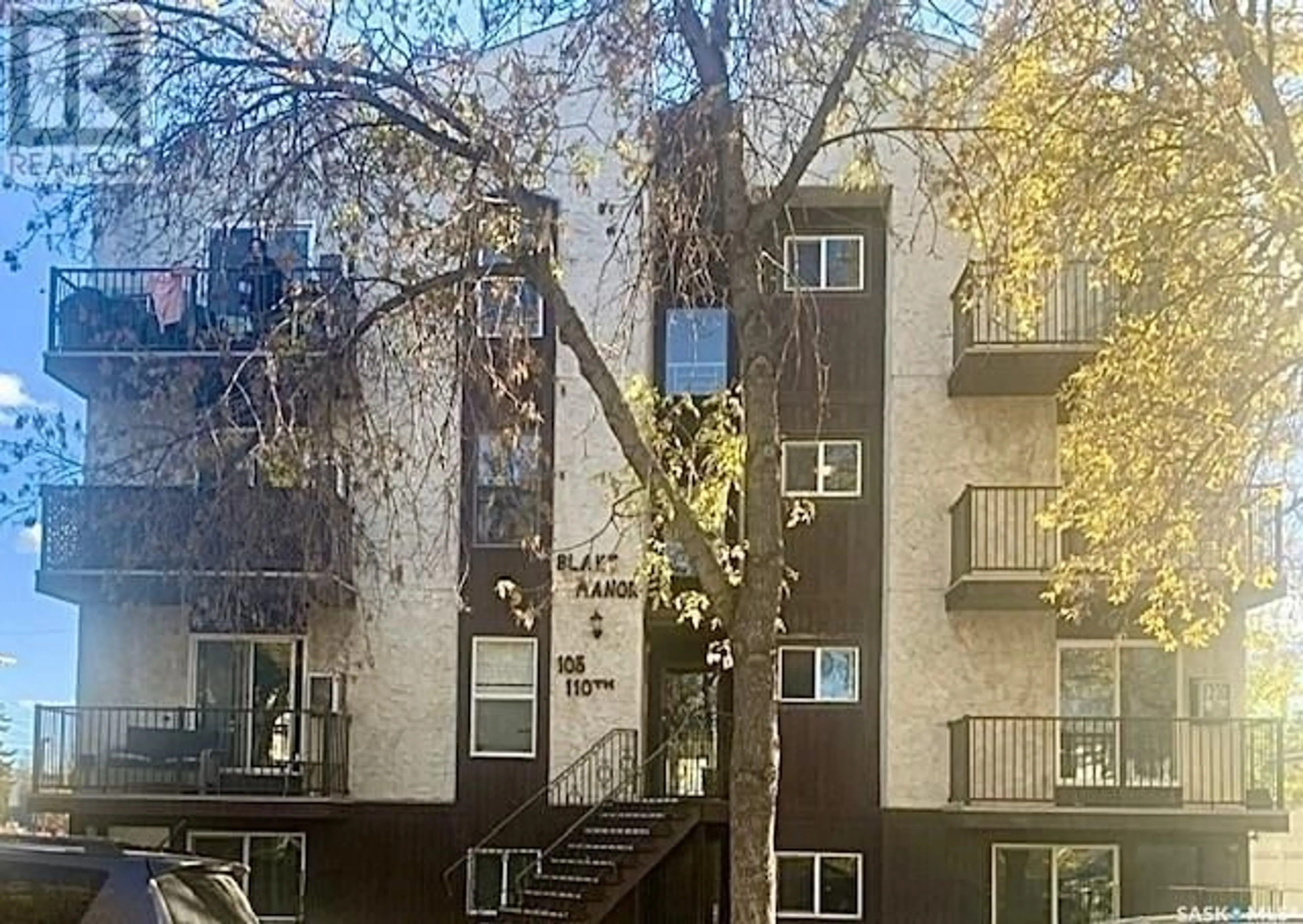 A pic from exterior of the house or condo, the front or back of building for 404 105 110th STREET E, Saskatoon Saskatchewan S7N1S1