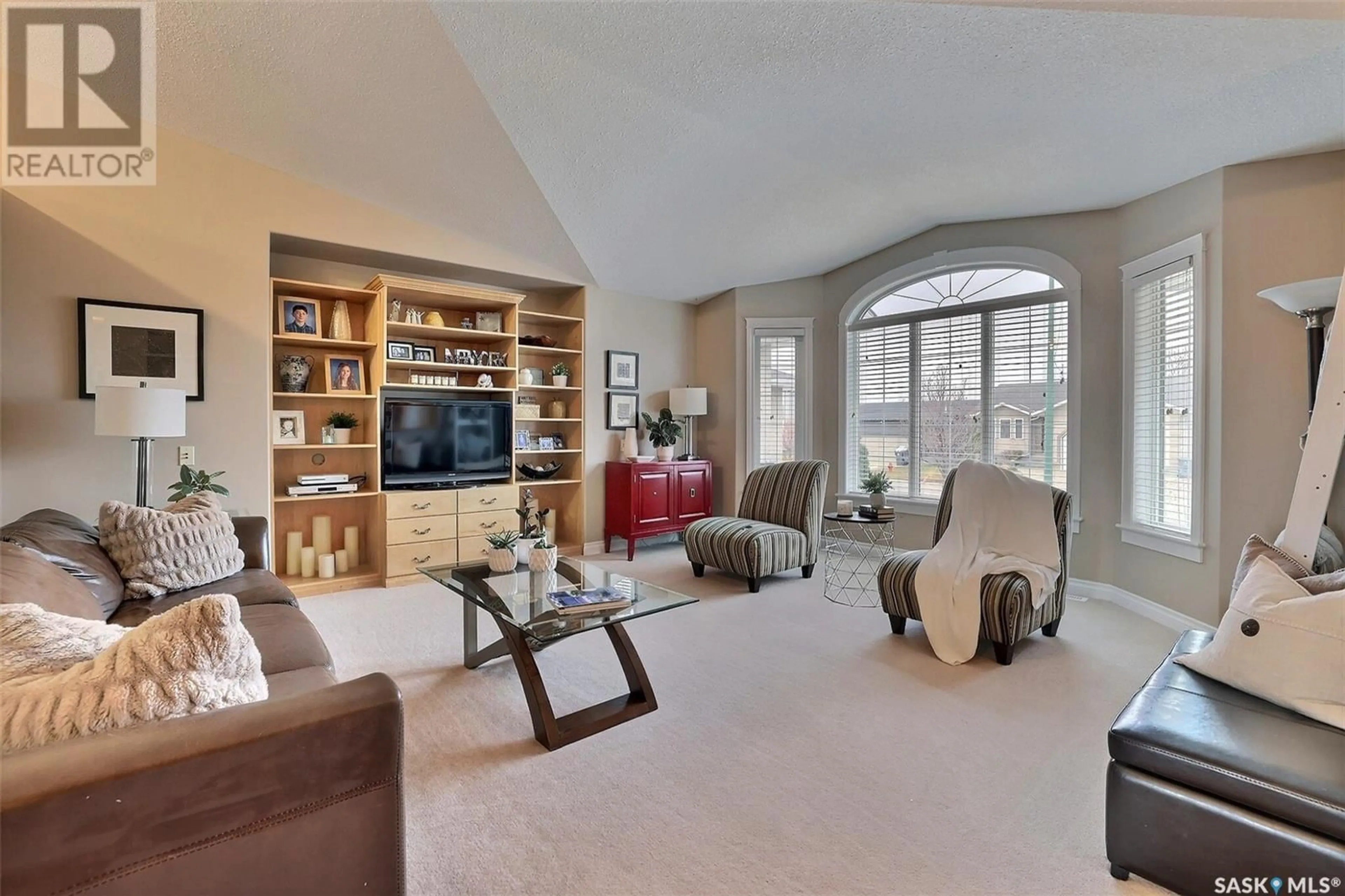 Living room with furniture, unknown for 49 QU'APPELLE CRESCENT, Balgonie Saskatchewan S0G0E0
