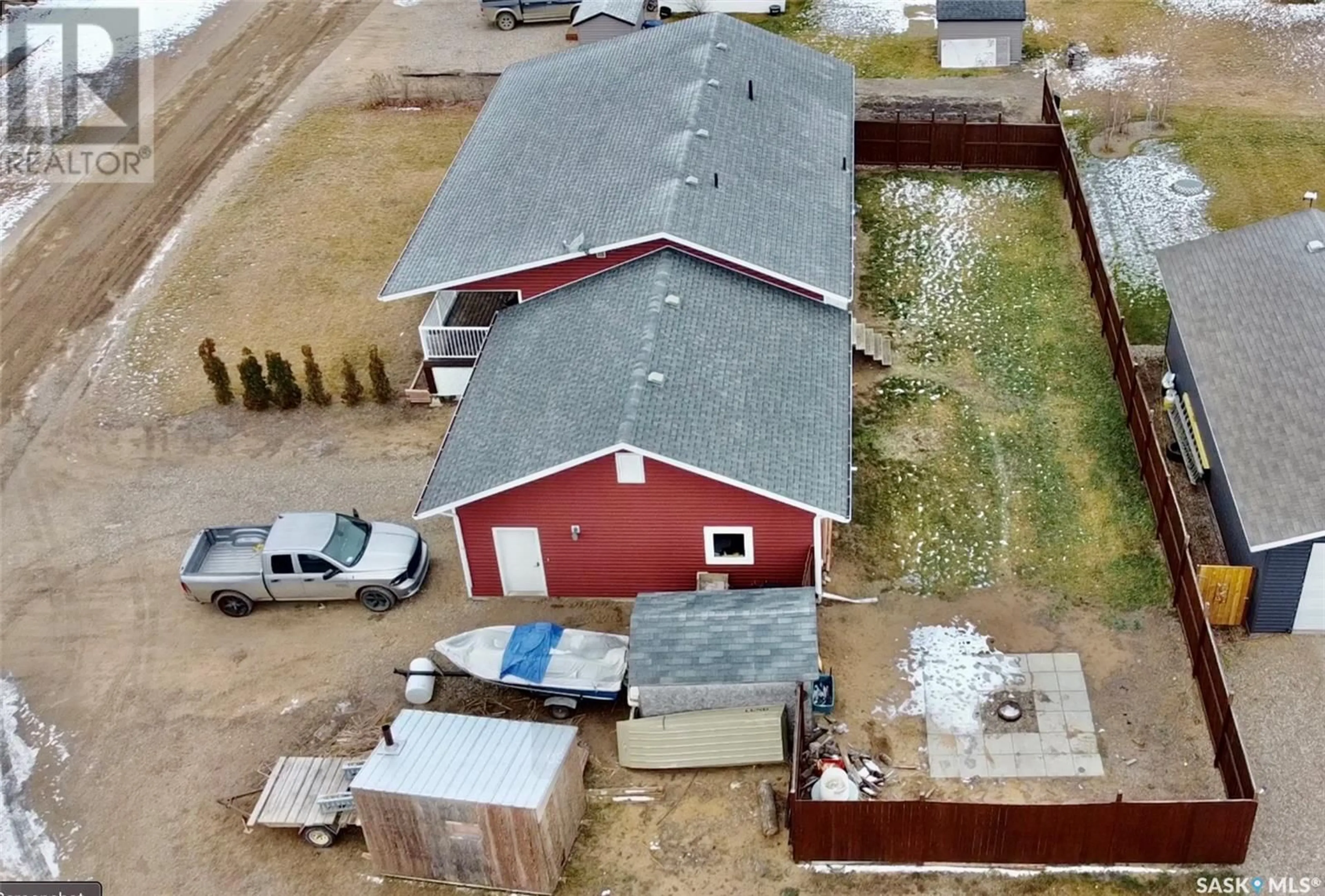 Frontside or backside of a home, the front or back of building for 260 Main STREET, Mervin Saskatchewan S0M1Y0