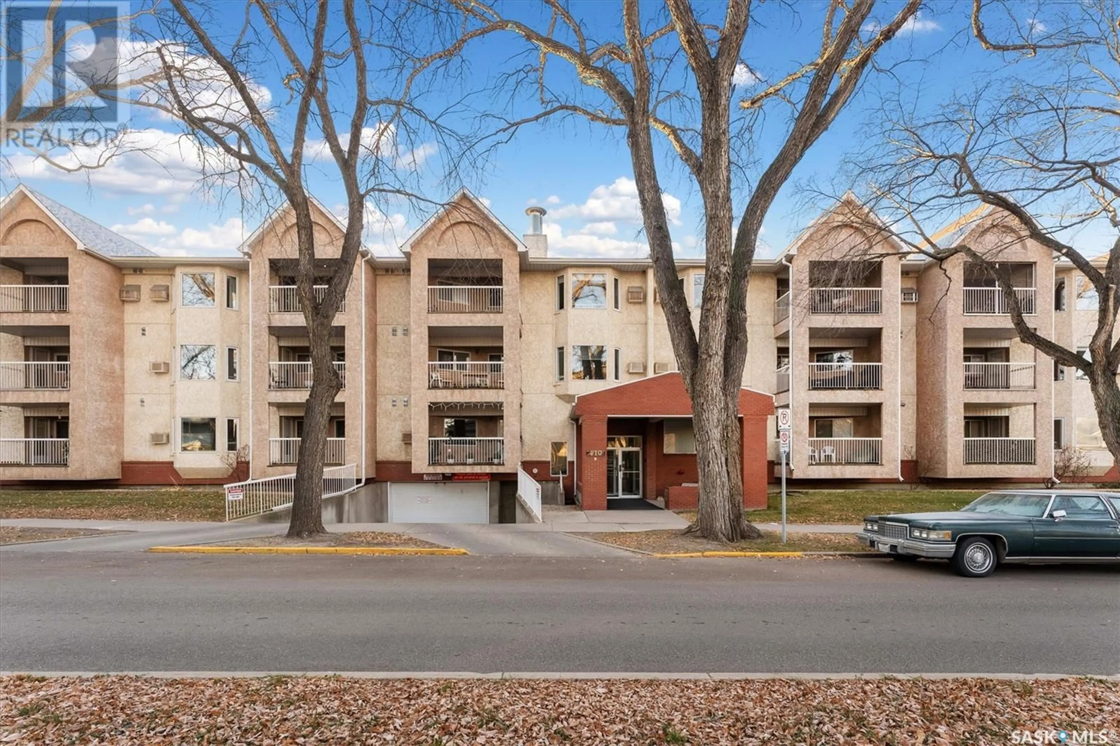 A pic from exterior of the house or condo, the front or back of building for 103 410 Main STREET, Saskatoon Saskatchewan S7N0B8