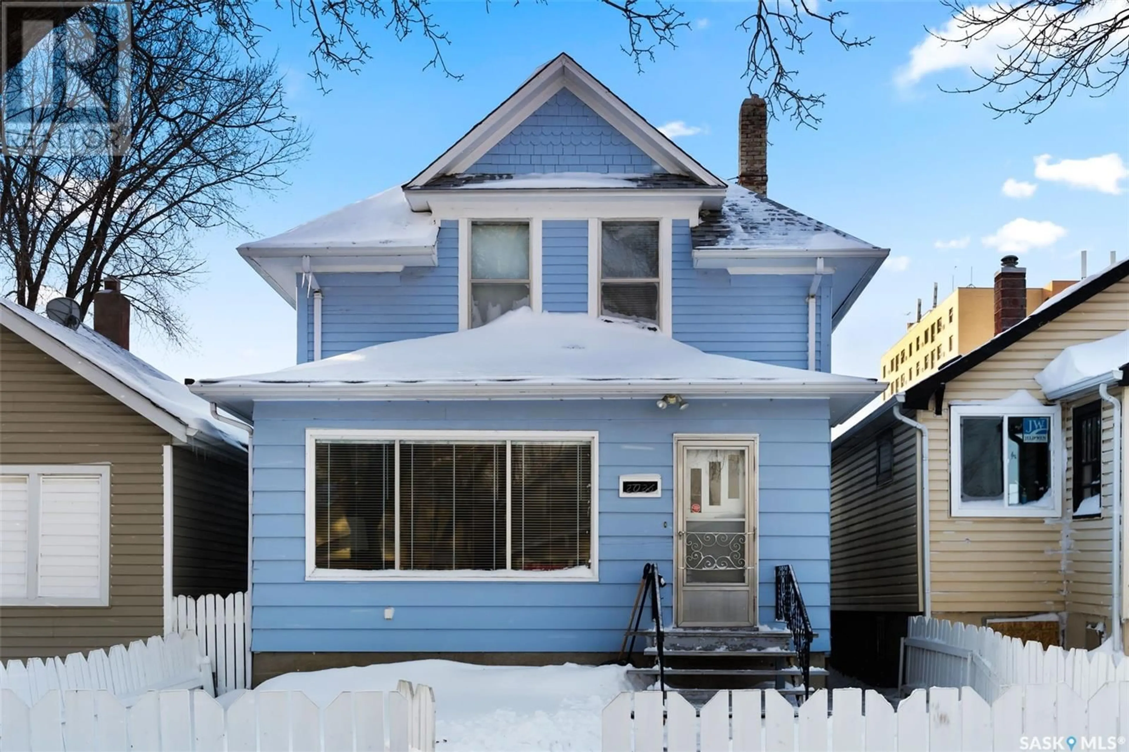 Frontside or backside of a home, cottage for 2026 Wallace STREET, Regina Saskatchewan S4N4A4