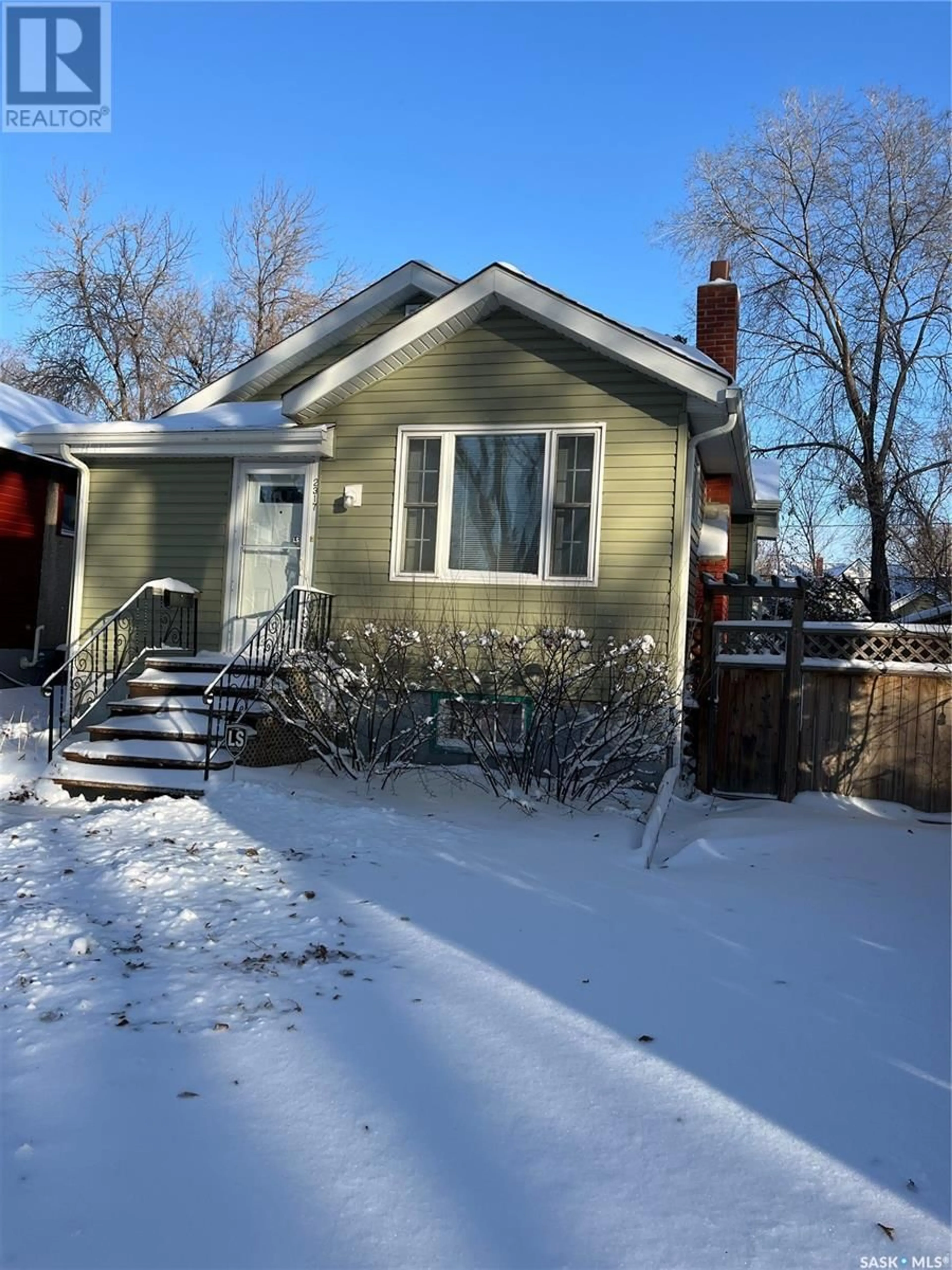 Frontside or backside of a home, cottage for 2317 Elphinstone STREET, Regina Saskatchewan S4T3P2