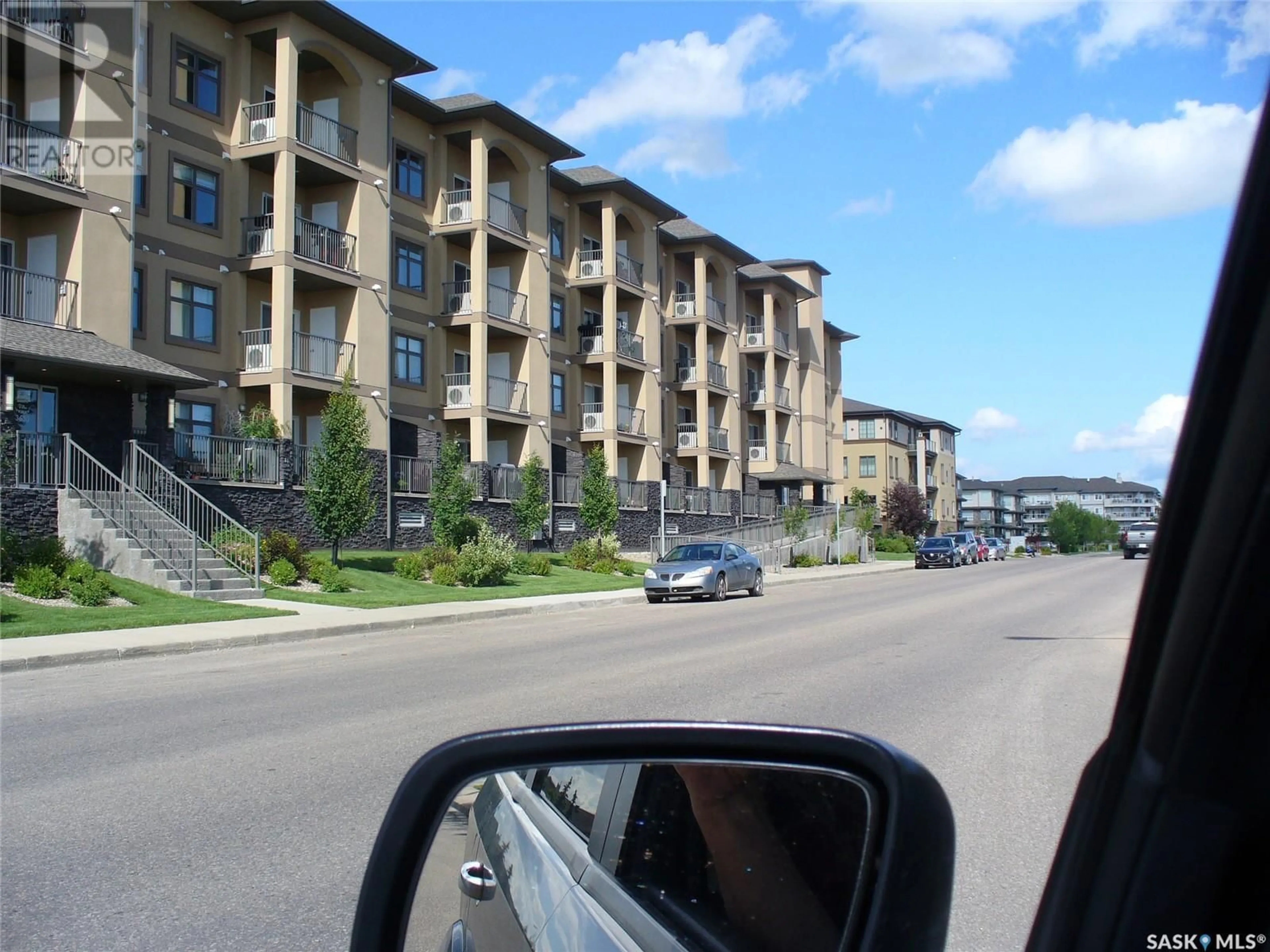 A pic from exterior of the house or condo, the street view for 217 3630 Haughton ROAD E, Regina Saskatchewan S4V1P1