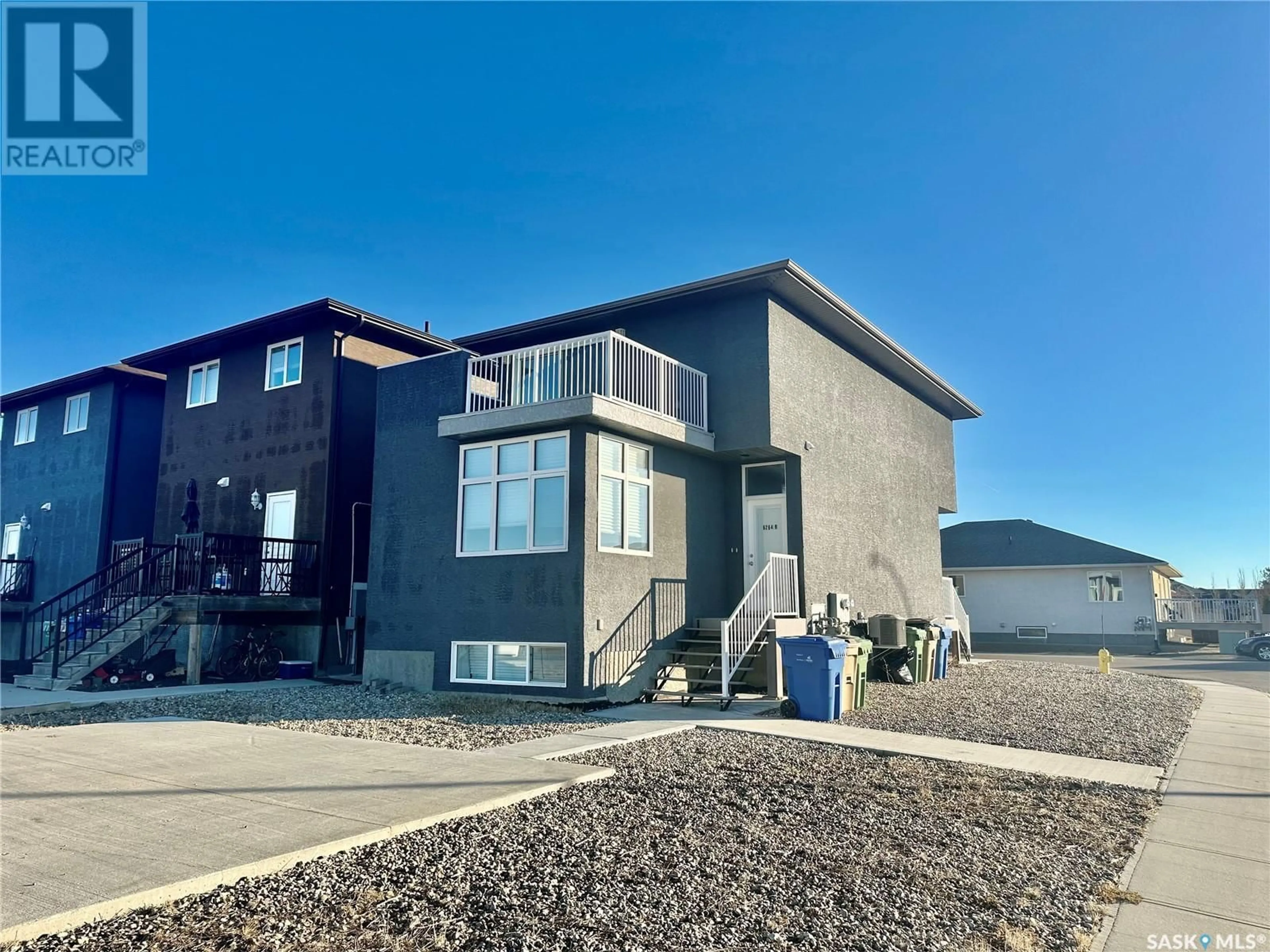 Frontside or backside of a home, the front or back of building for 6264 LITTLE PINE LOOP, Regina Saskatchewan S4X0J2