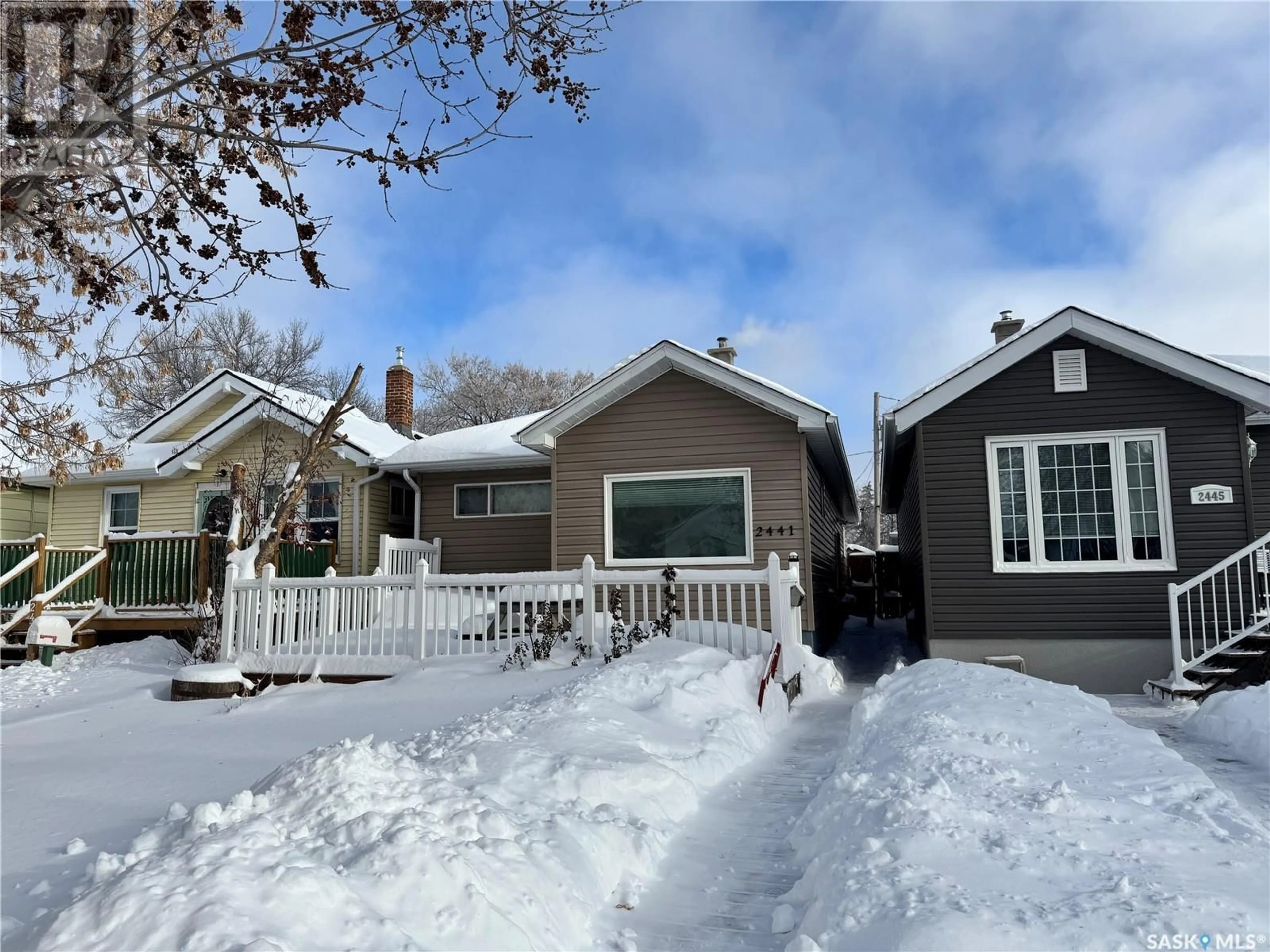 Frontside or backside of a home, cottage for 2441 Broder STREET, Regina Saskatchewan S4N3T1