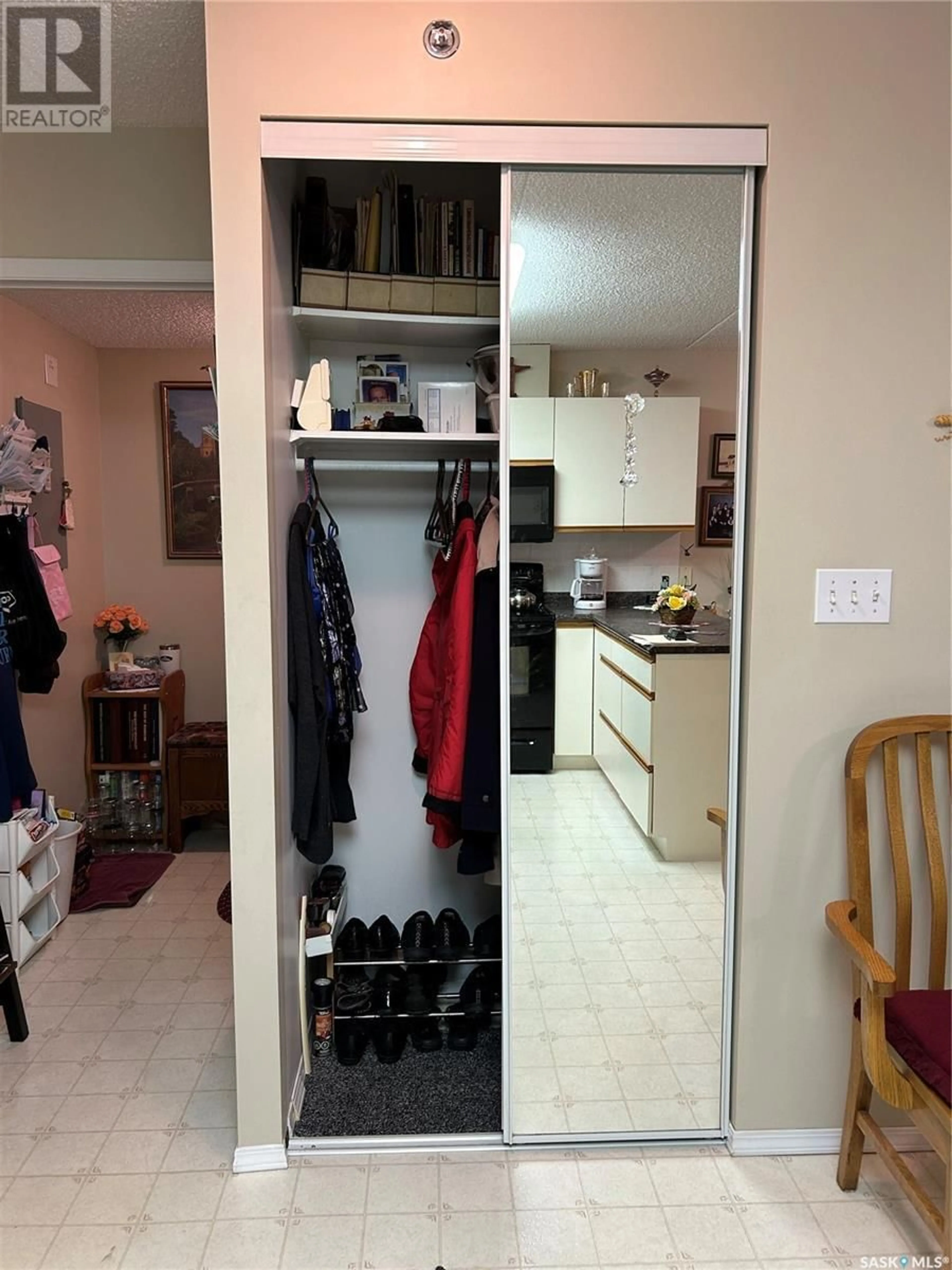 Storage room or clothes room or walk-in closet for 206 740 9th STREET, Humboldt Saskatchewan S0K2A0