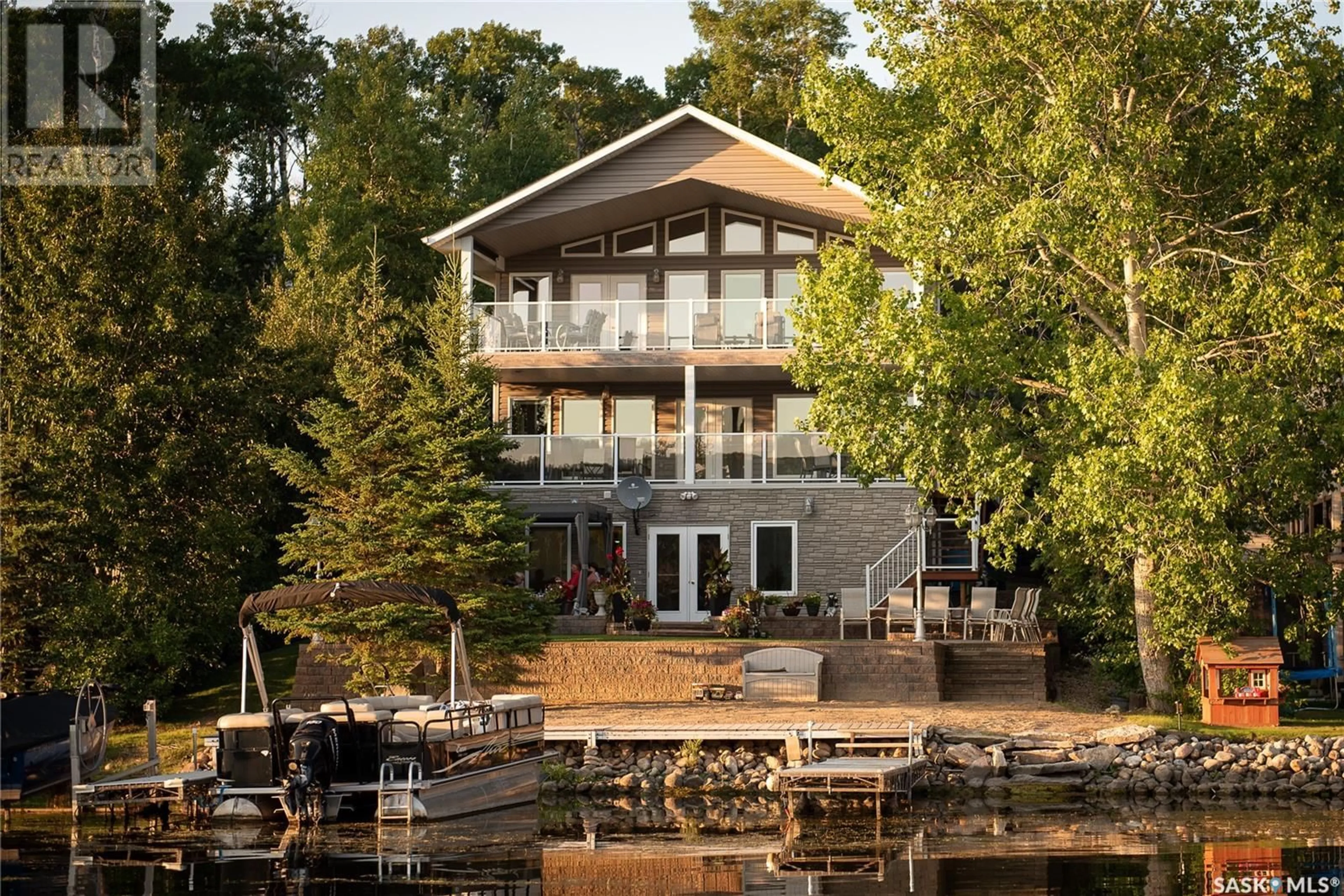 Home with vinyl exterior material, water/lake/river/ocean view for 53 LAKE SIDE DRIVE, Pleasantdale Rm No. 398 Saskatchewan S0E1T0