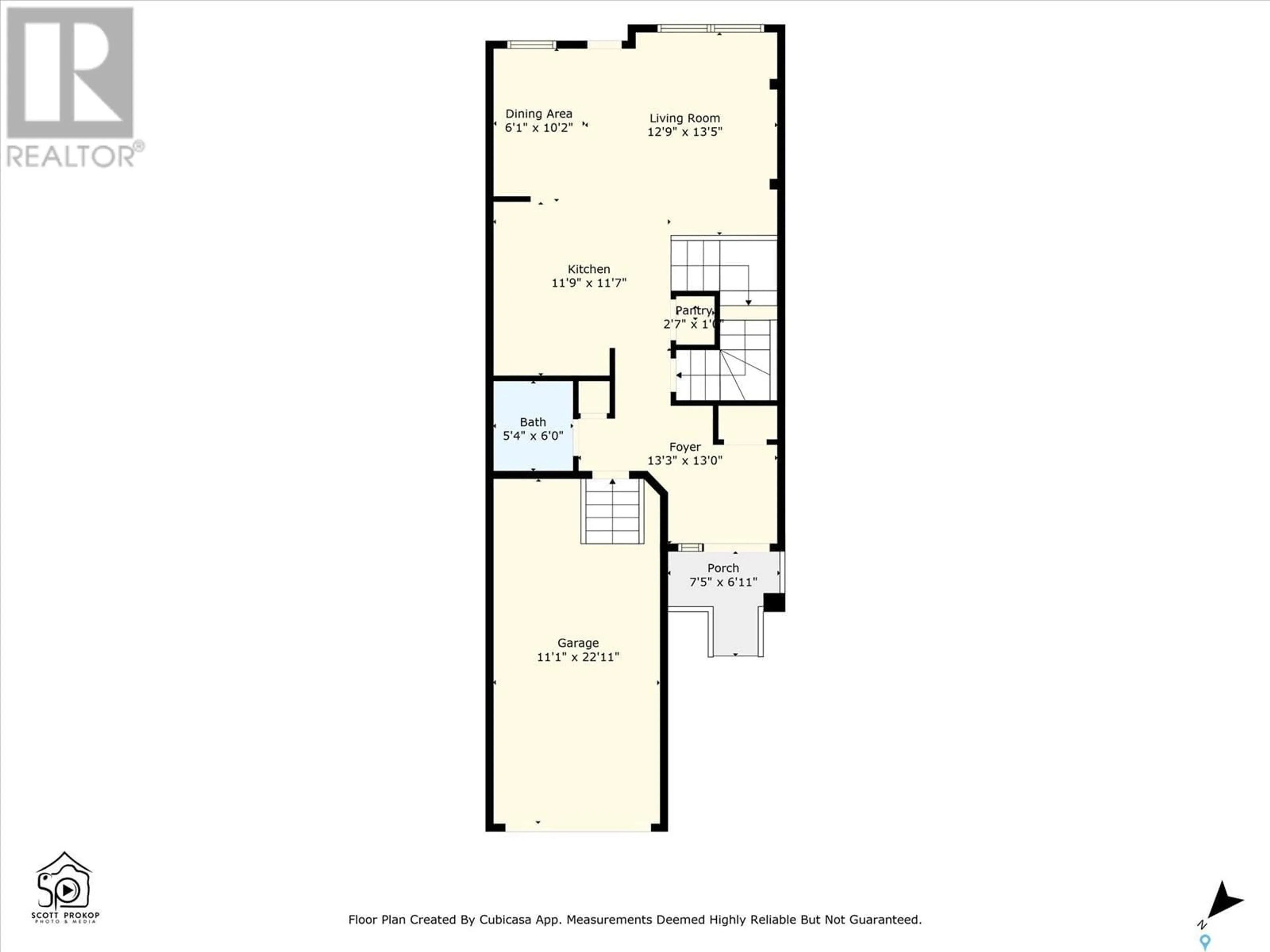 Floor plan for 352 Brighton GATE, Saskatoon Saskatchewan S7V0P6