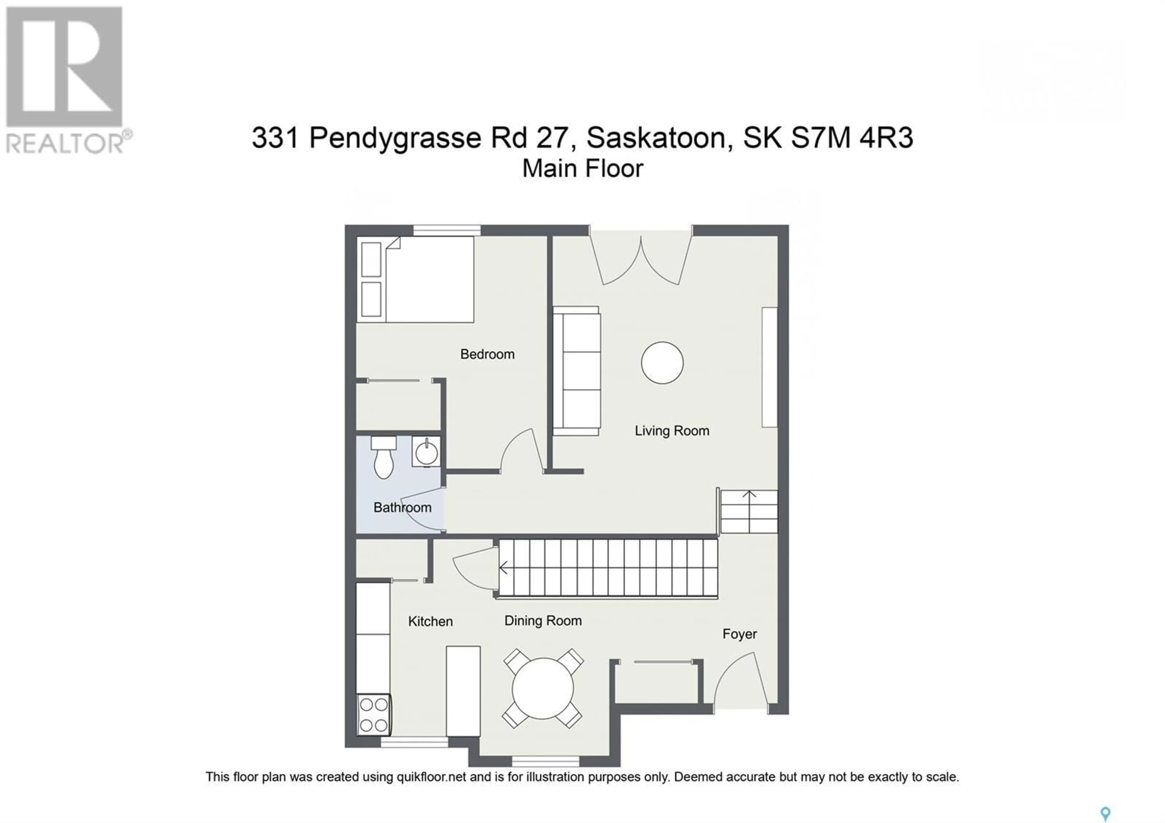 Floor plan for 27 331 Pendygrasse ROAD, Saskatoon Saskatchewan S7M4R3