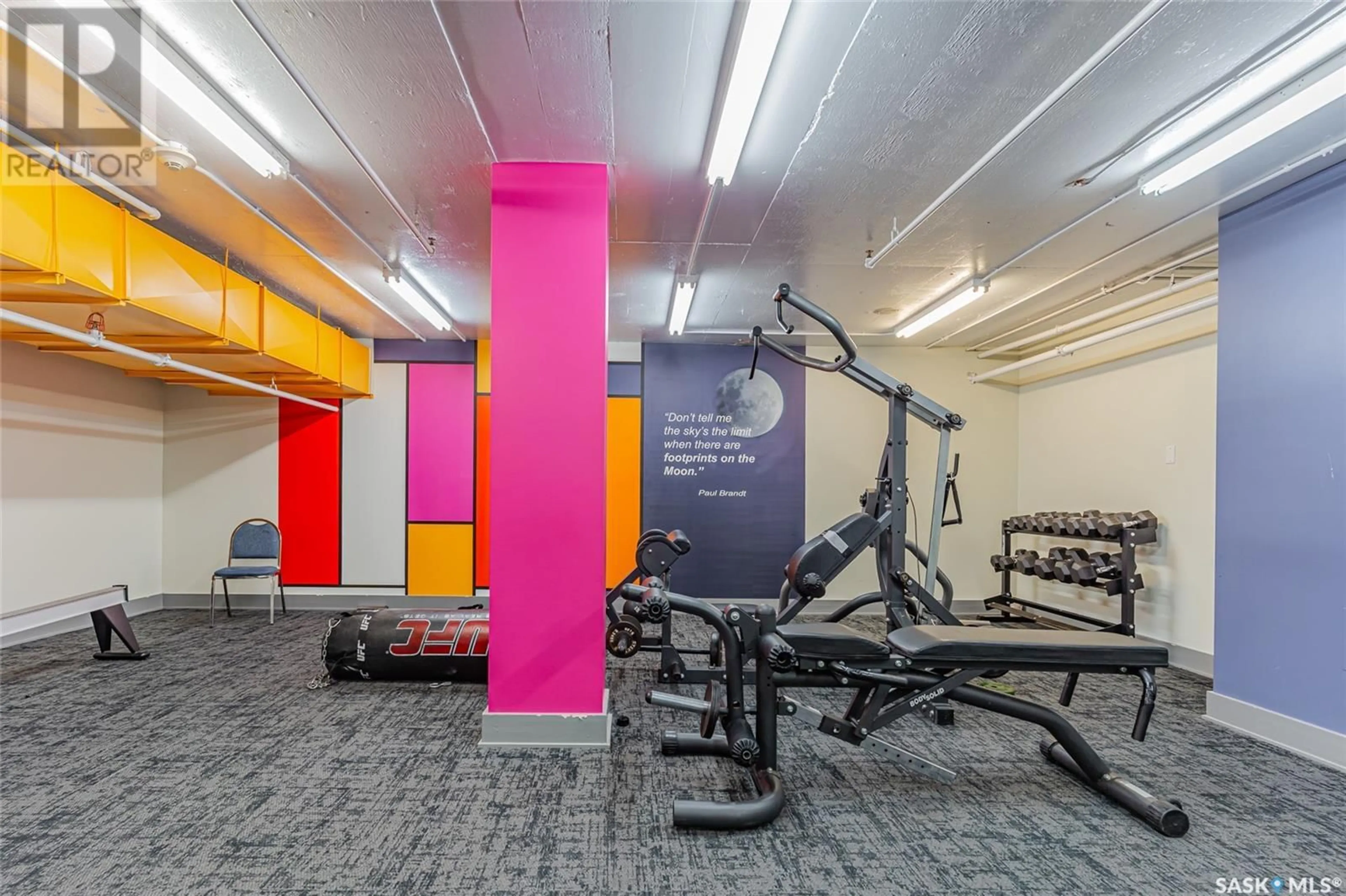 Gym or fitness room, unknown floor for 1203 320 5th AVENUE N, Saskatoon Saskatchewan S7K2P5