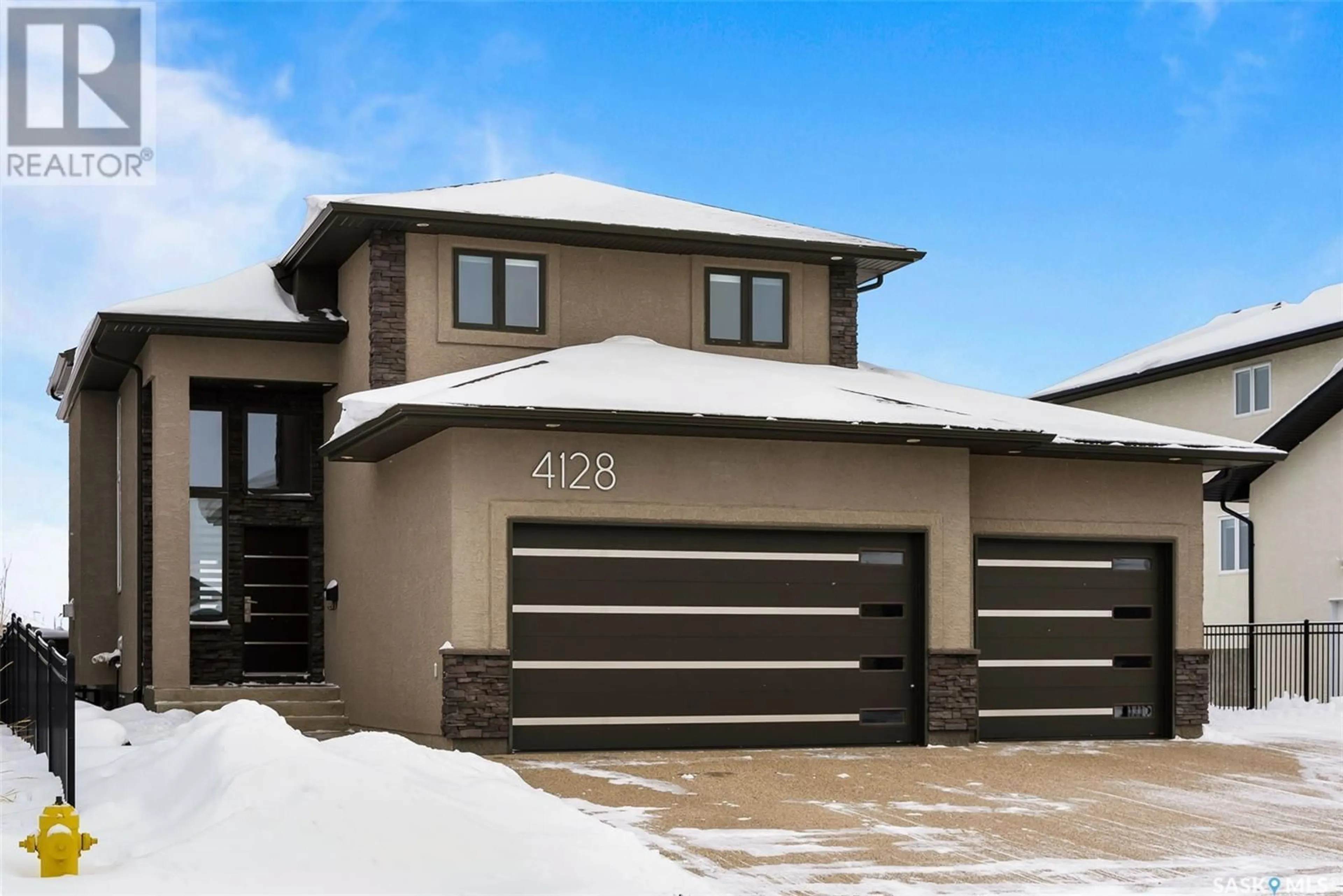 Frontside or backside of a home, cottage for 4128 Green Willow TERRACE, Regina Saskatchewan S4V1M3