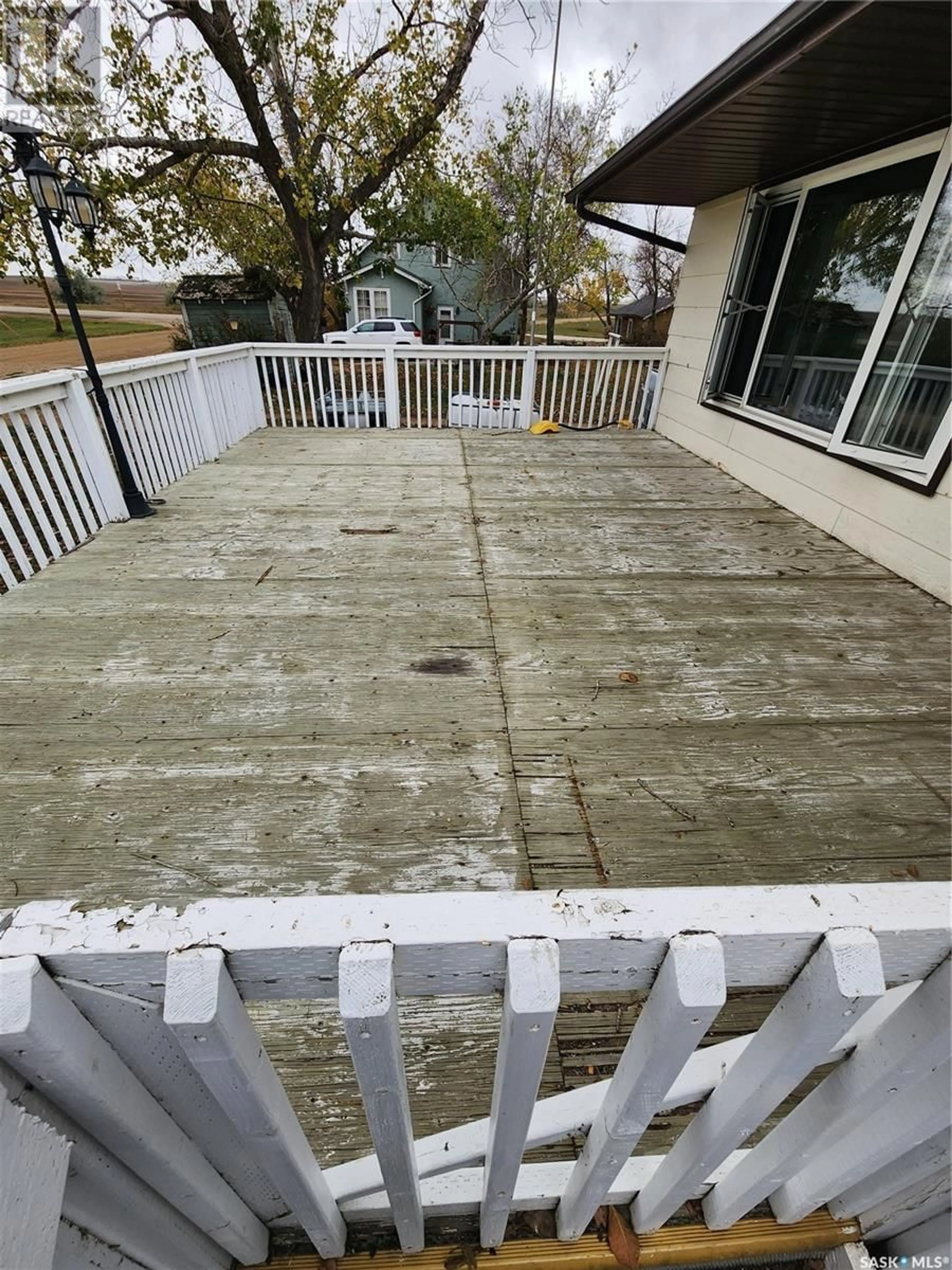 Patio, the fenced backyard for 1 First AVENUE, Oungre Saskatchewan S0C1Z0