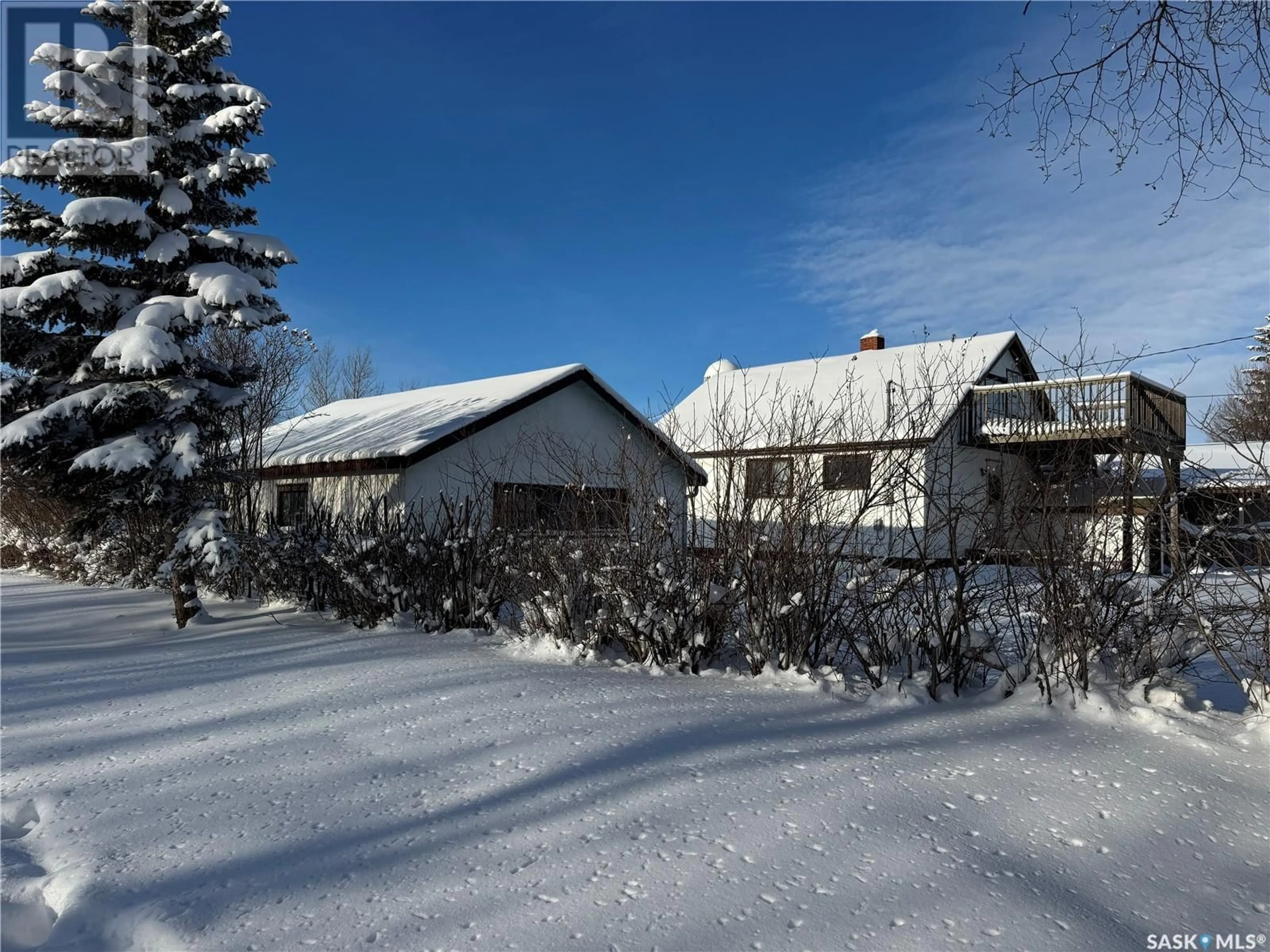 A pic from outside/outdoor area/front of a property/back of a property/a pic from drone, unknown for 205 Main STREET, Foam Lake Saskatchewan S0A1A0