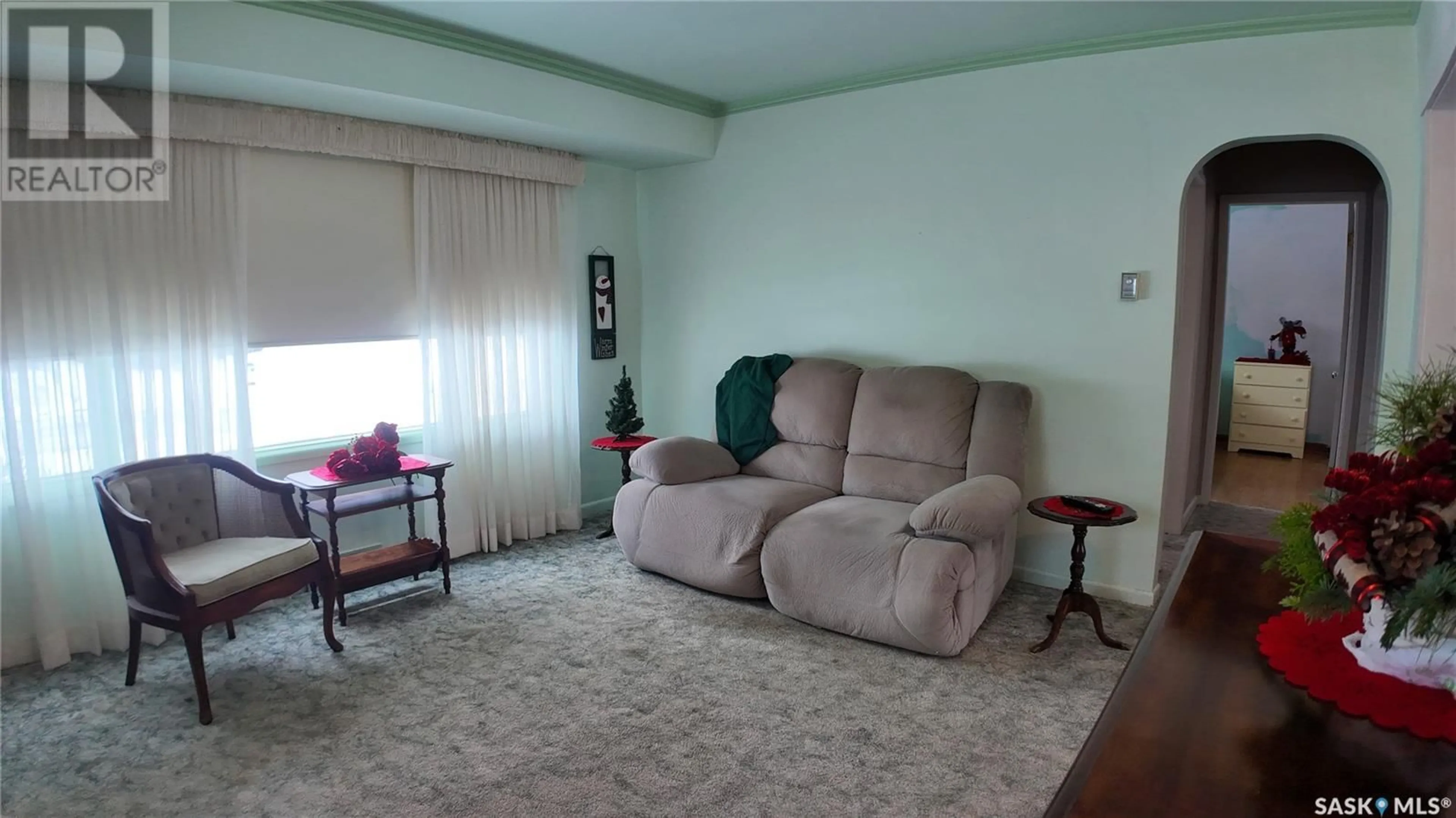 Living room with furniture, unknown for 1182 112th STREET, North Battleford Saskatchewan S9A2L5