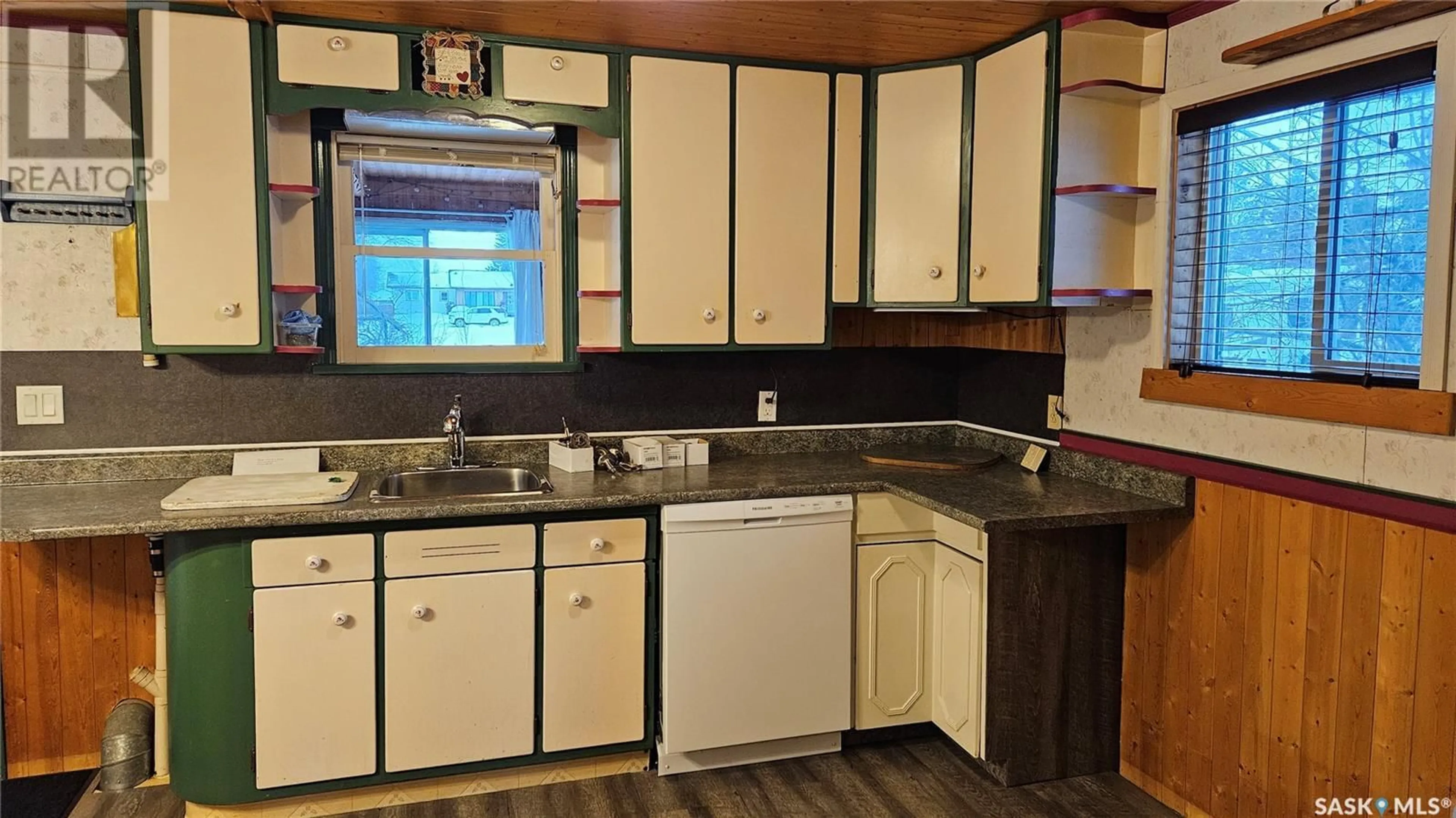 Standard kitchen, wood/laminate floor for 303 2nd AVENUE, Cudworth Saskatchewan S0K1B0