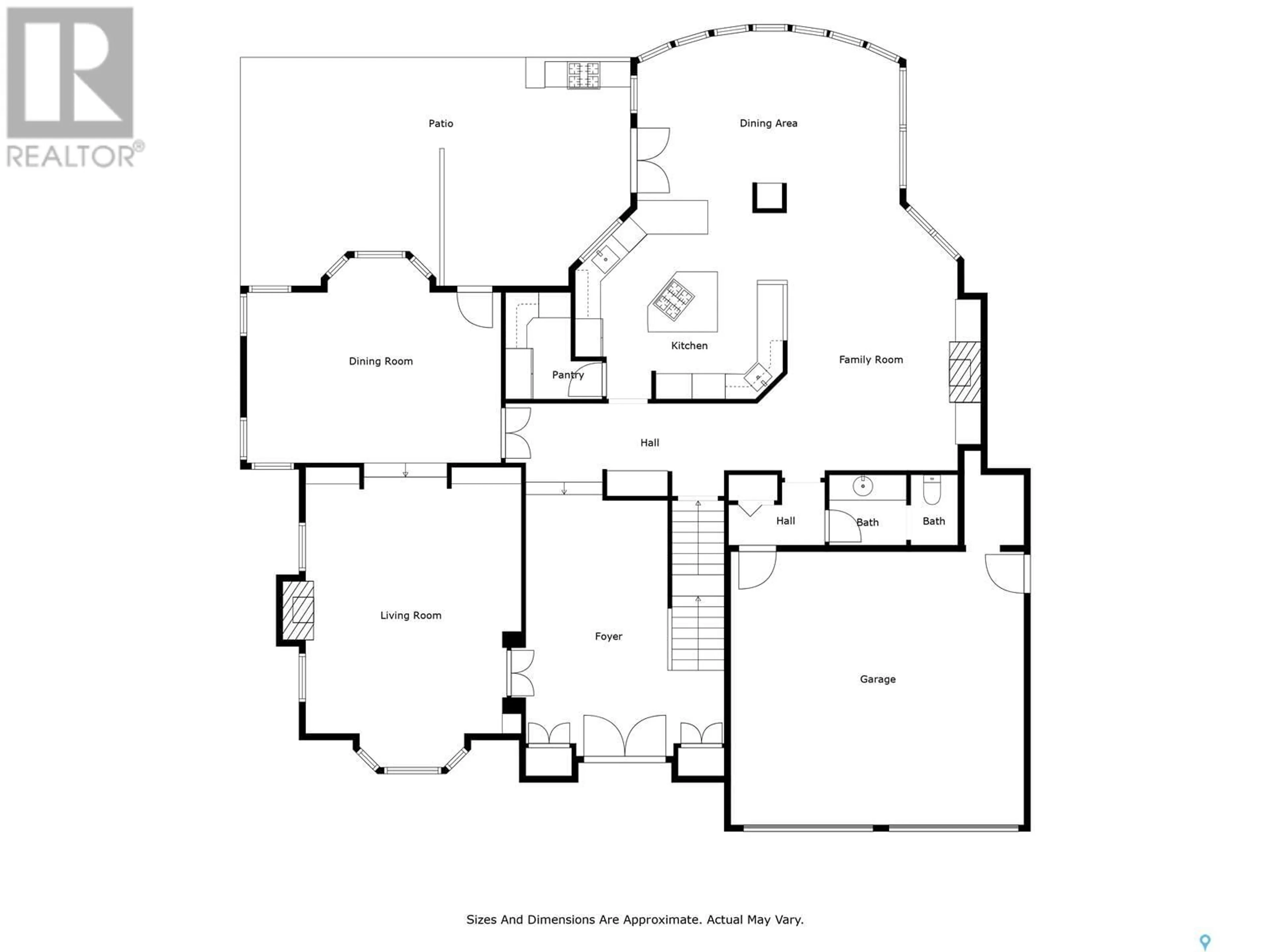 Floor plan for 3658 Selinger CRESCENT, Regina Saskatchewan S4V2H2