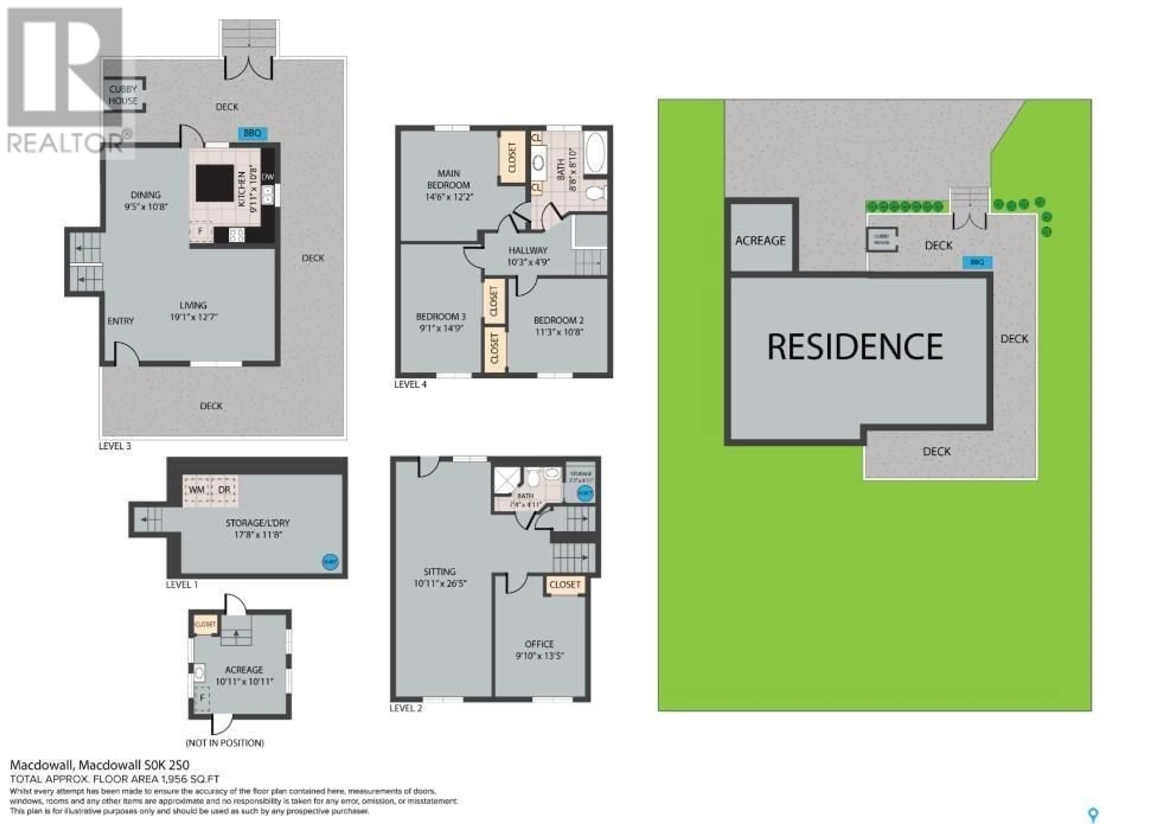 Floor plan for Duncan Road Acreage, Prince Albert Rm No. 461 Saskatchewan S0K2S0