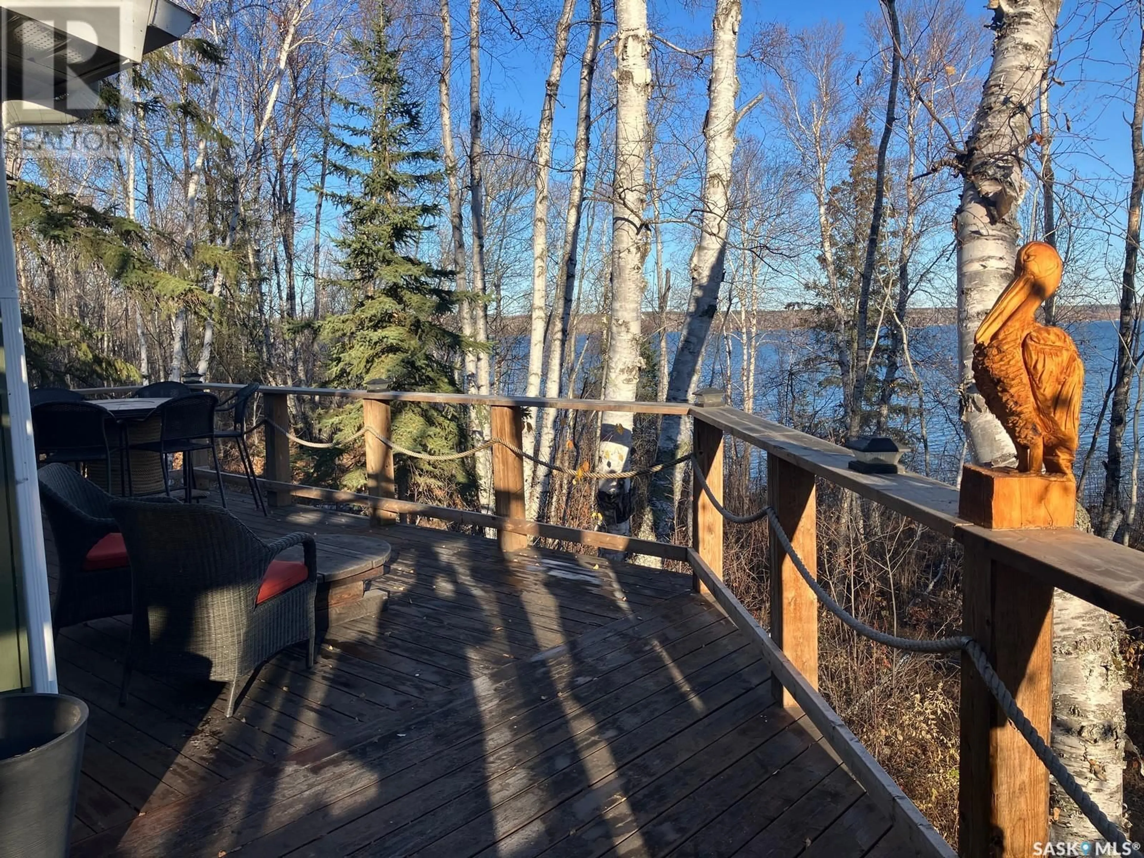 Patio, forest/trees view for 1 Birch PLACE, Nipawin Rm No. 487 Saskatchewan S0E1E0