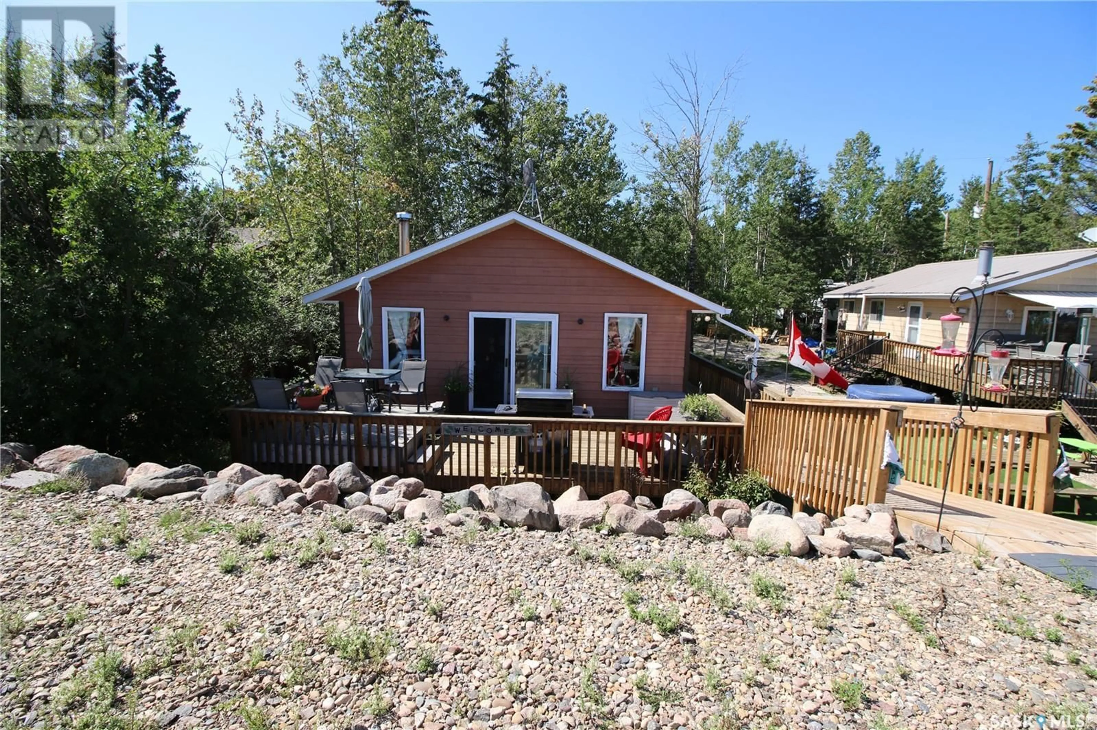 Patio, water/lake/river/ocean view for Lot 37 Sub 2 (Leased Lot), Meeting Lake Saskatchewan S0M2L0