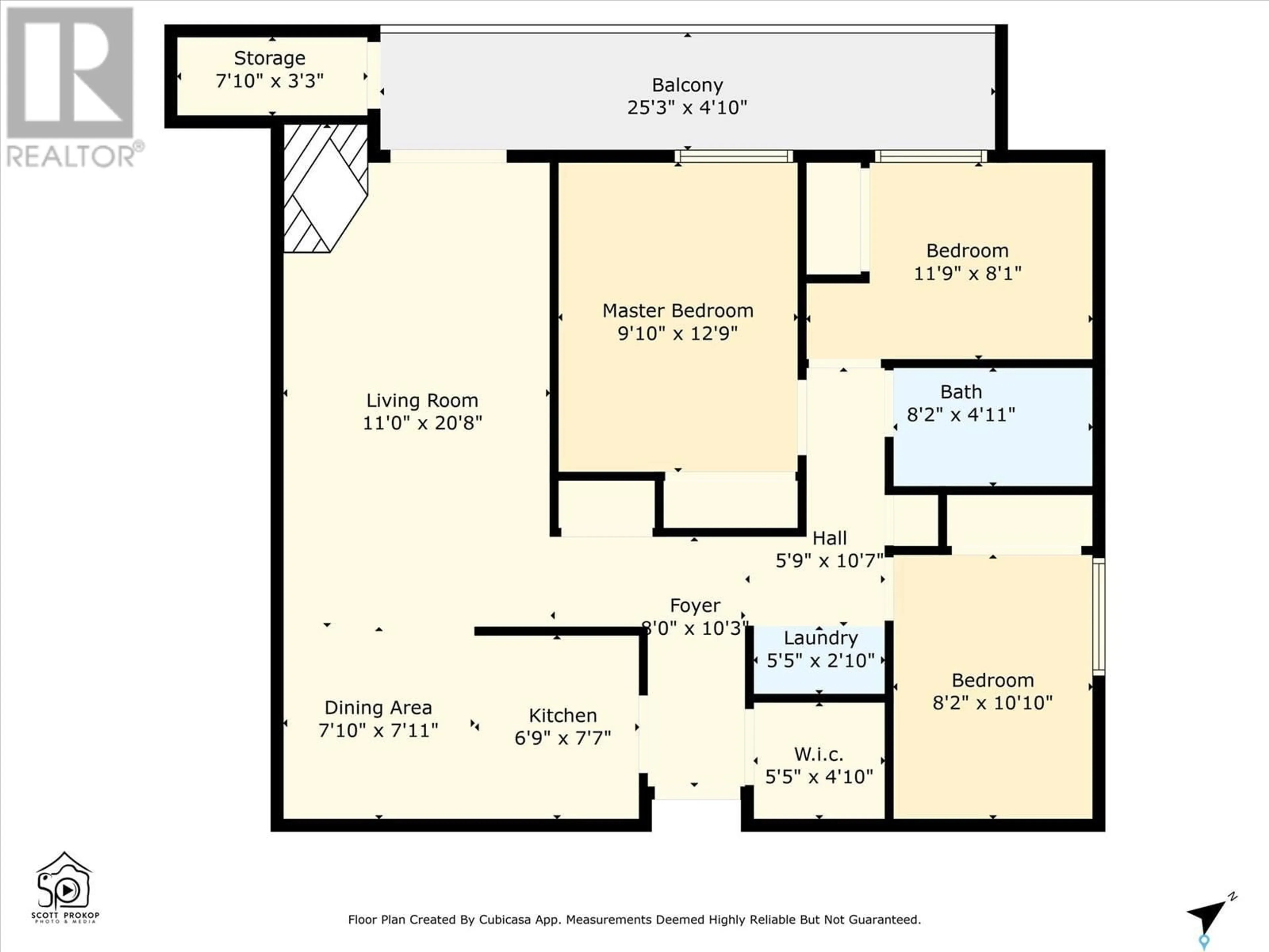 Floor plan for 431 310 Stillwater DRIVE, Saskatoon Saskatchewan S7J4H7