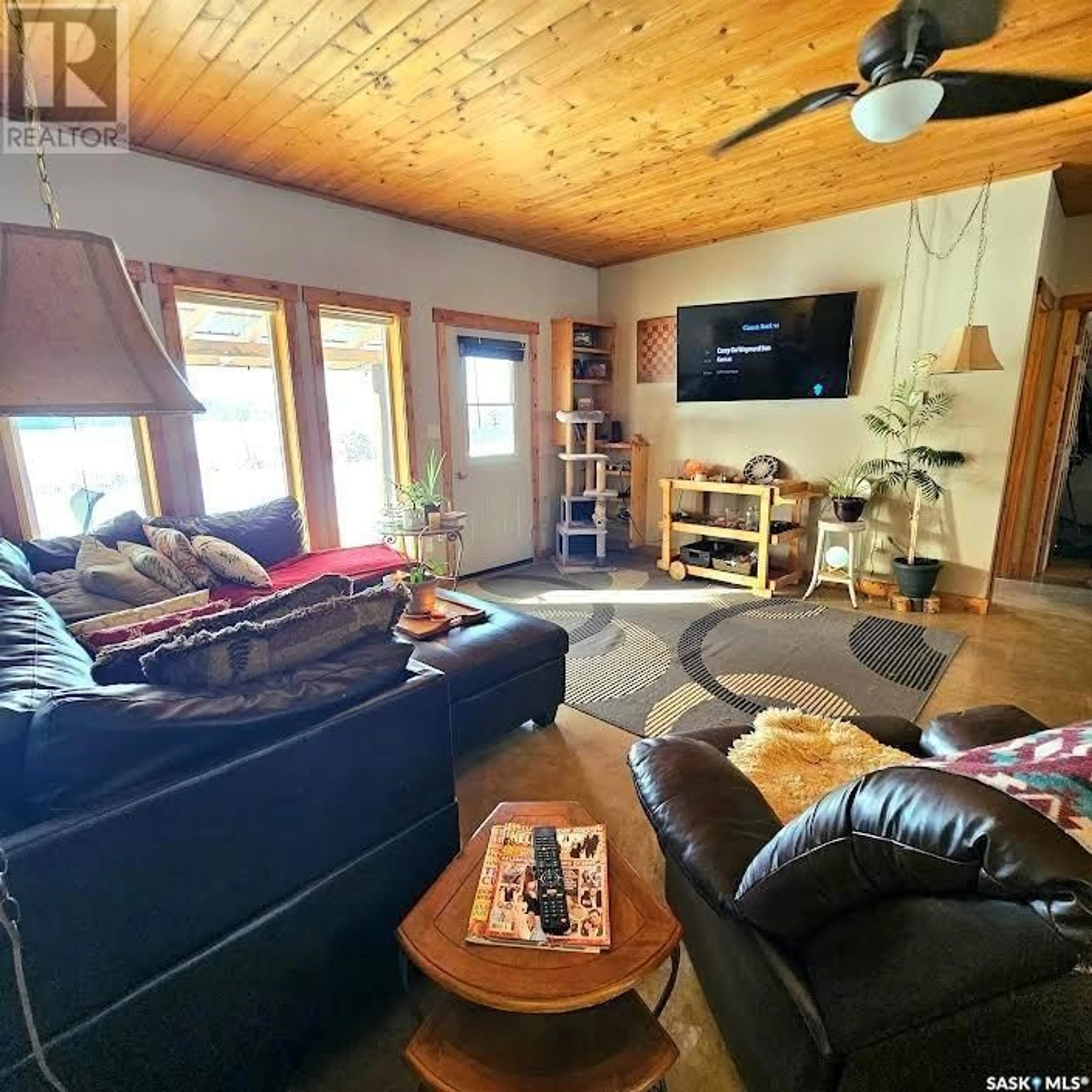 Living room with furniture, unknown for Hansen Acreage, Canwood Rm No. 494 Saskatchewan S0J0K0