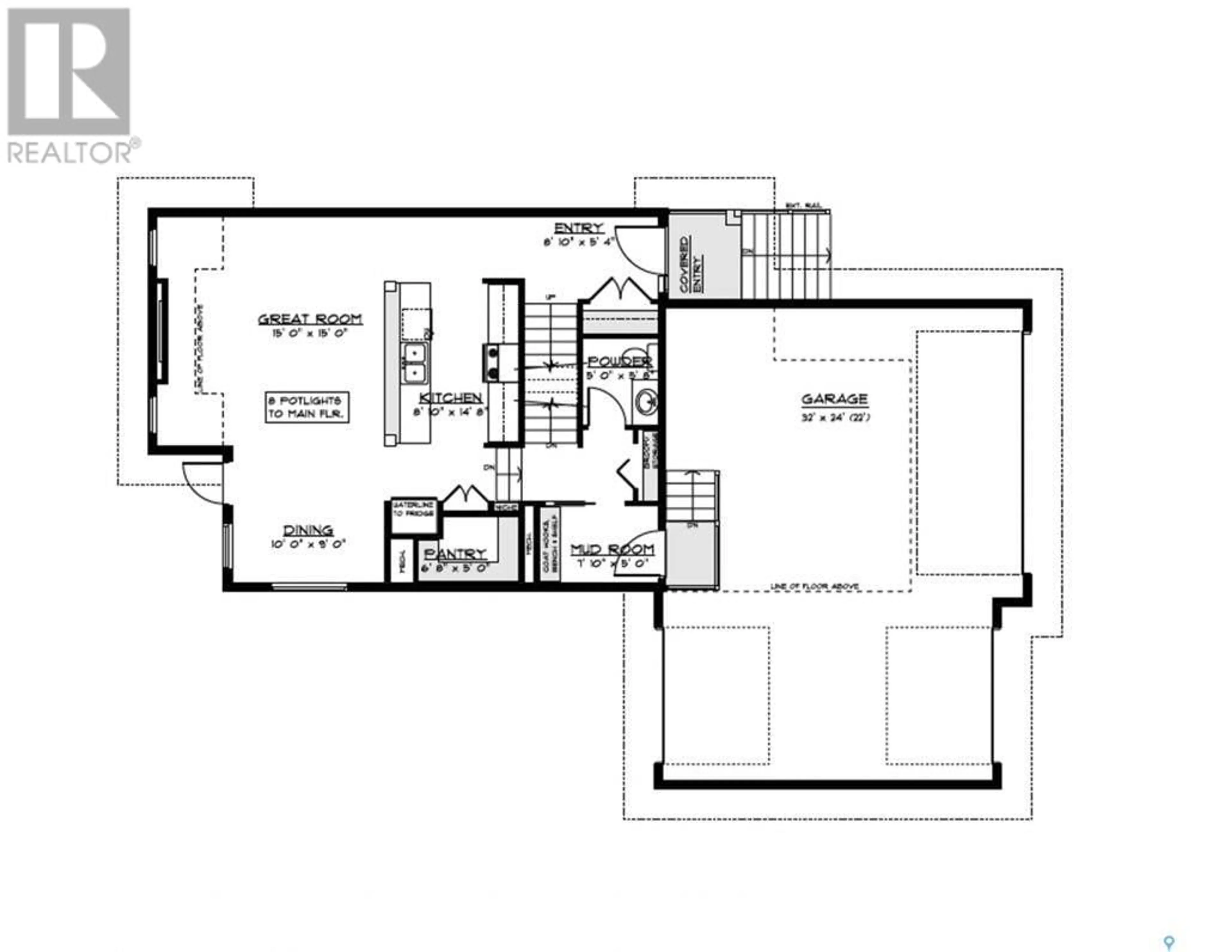 Floor plan for 1060 West Park BOULEVARD, Moose Jaw Saskatchewan S6J0E6