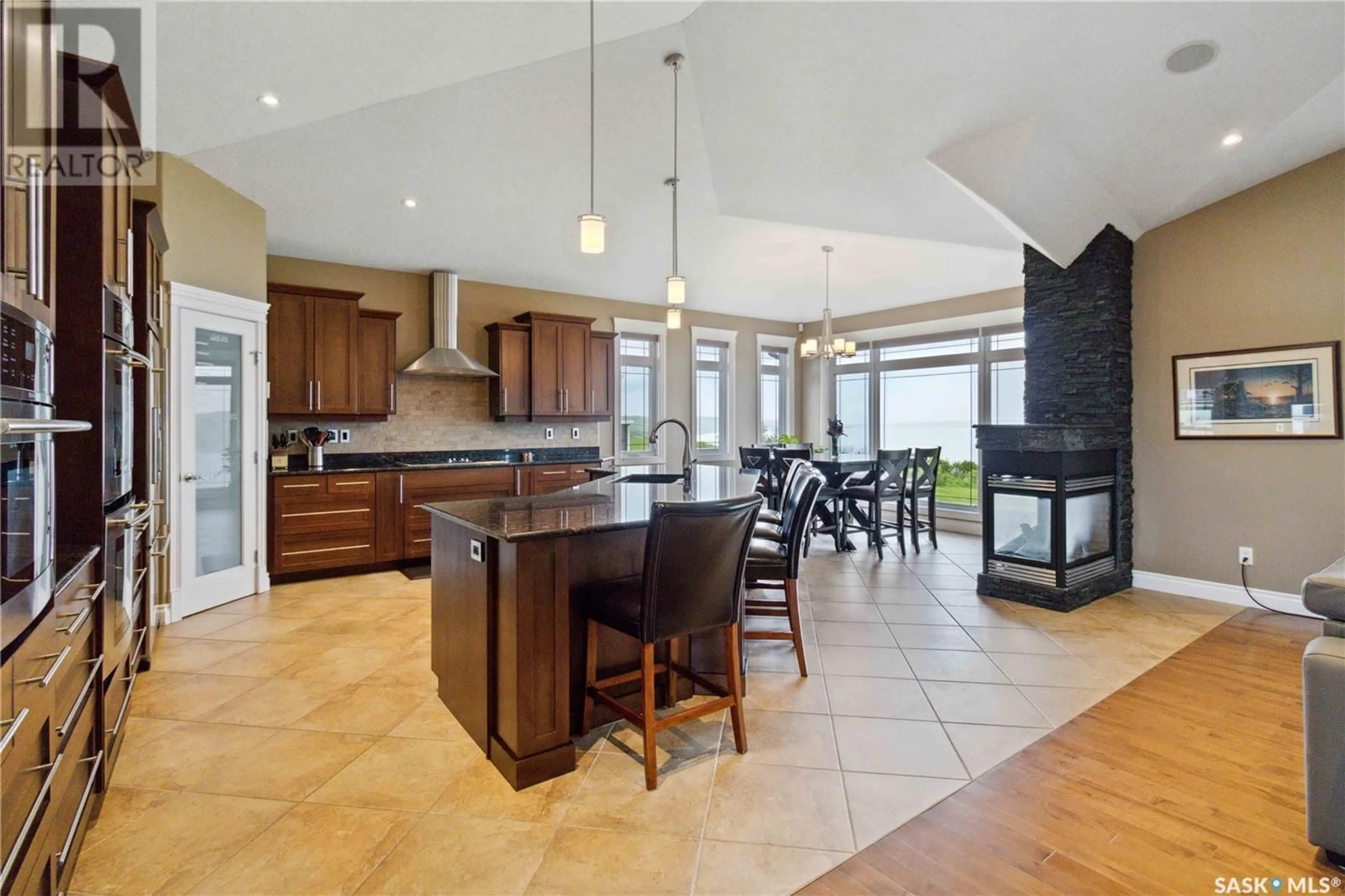 Open concept kitchen, ceramic/tile floor for 35 Sunrise DRIVE, Blackstrap Skyview Saskatchewan S7C0A6