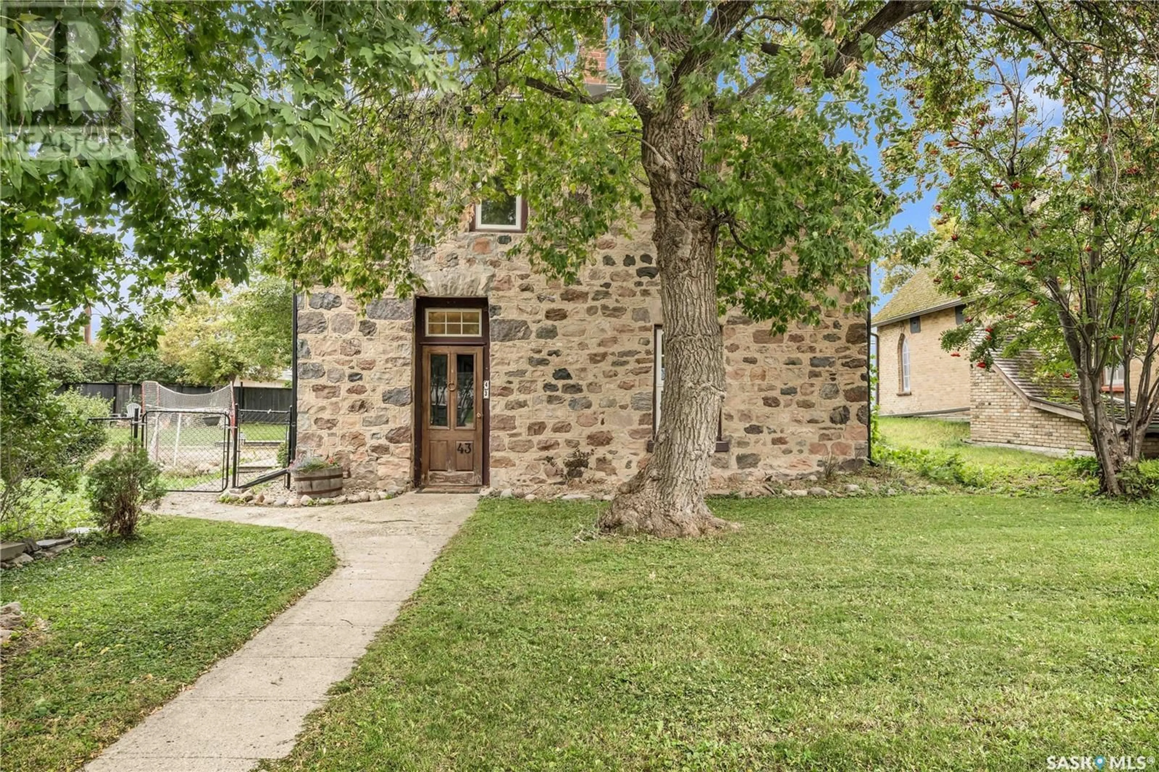 Home with brick exterior material, street for Street 43 Walsh STREET, Qu'Appelle Saskatchewan S0G4A0