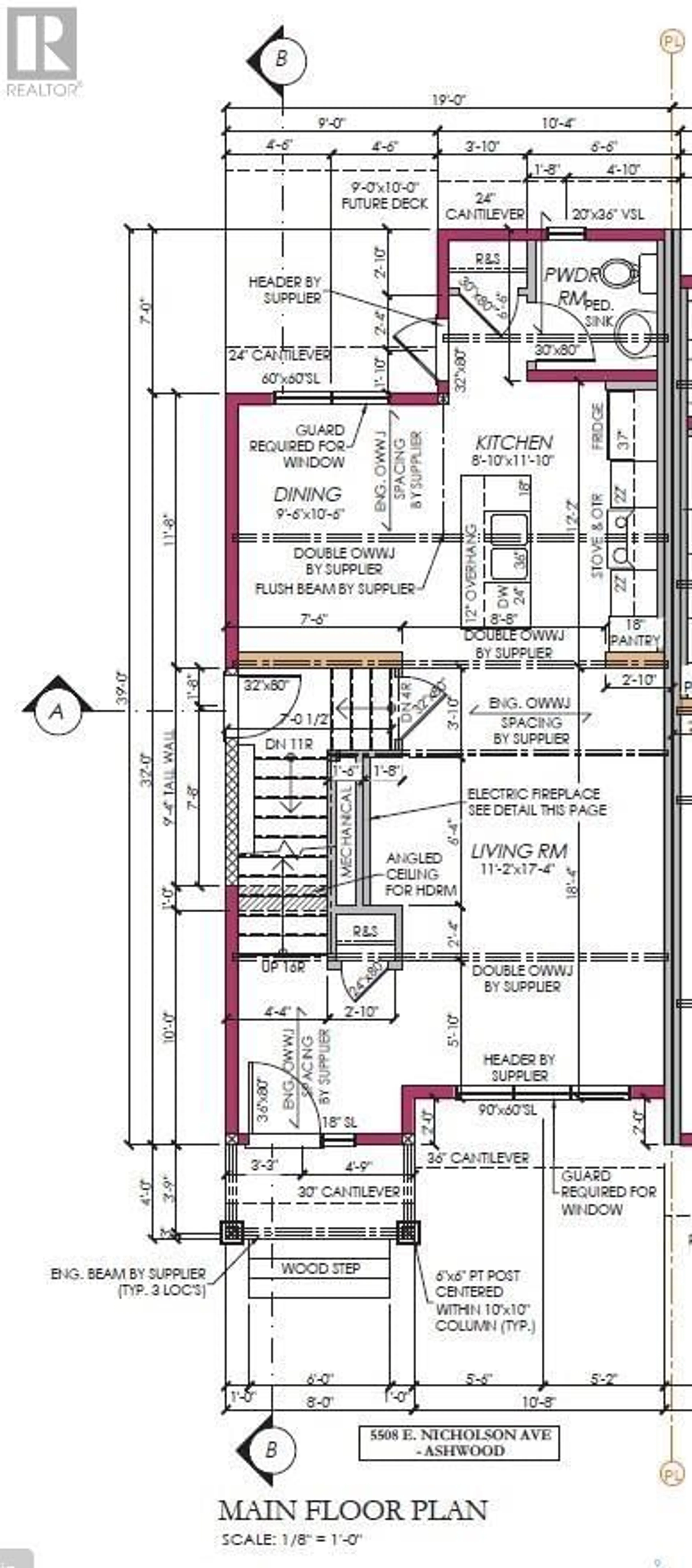 Floor plan for 5508 Nicholson AVENUE E, Regina Saskatchewan S4V4B4