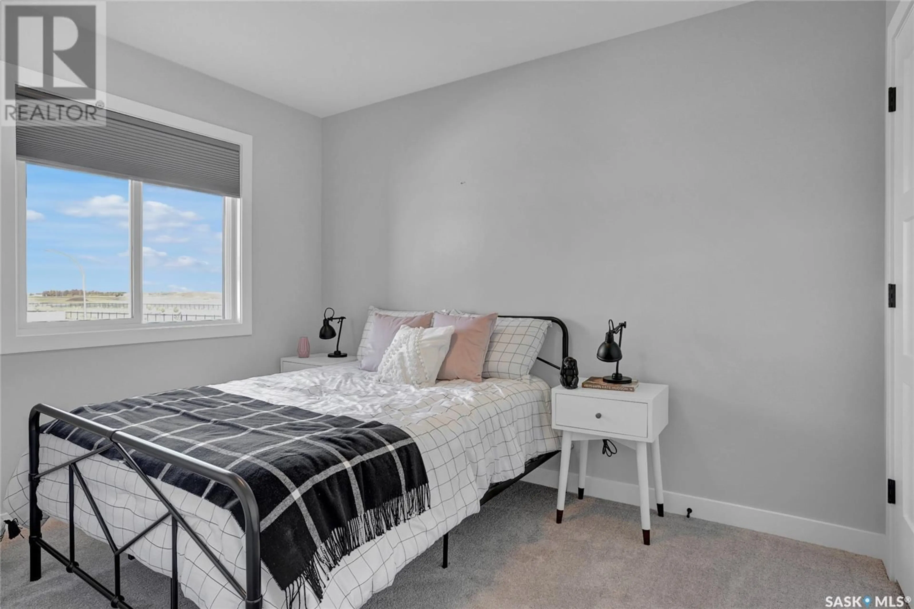 Bedroom with bed, unknown for 5508 Nicholson AVENUE E, Regina Saskatchewan S4V4B4