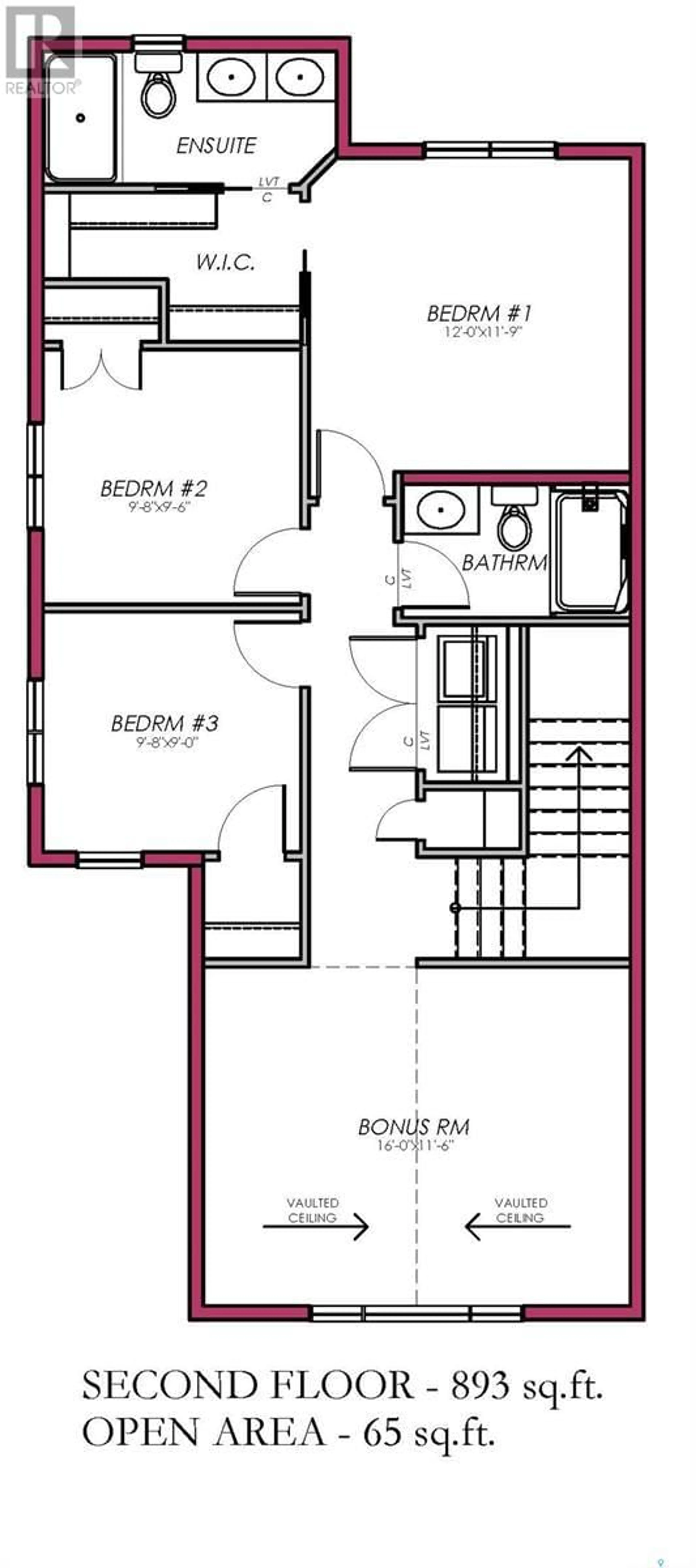 Floor plan for 5509 Nicholson AVENUE E, Regina Saskatchewan S4V4B1