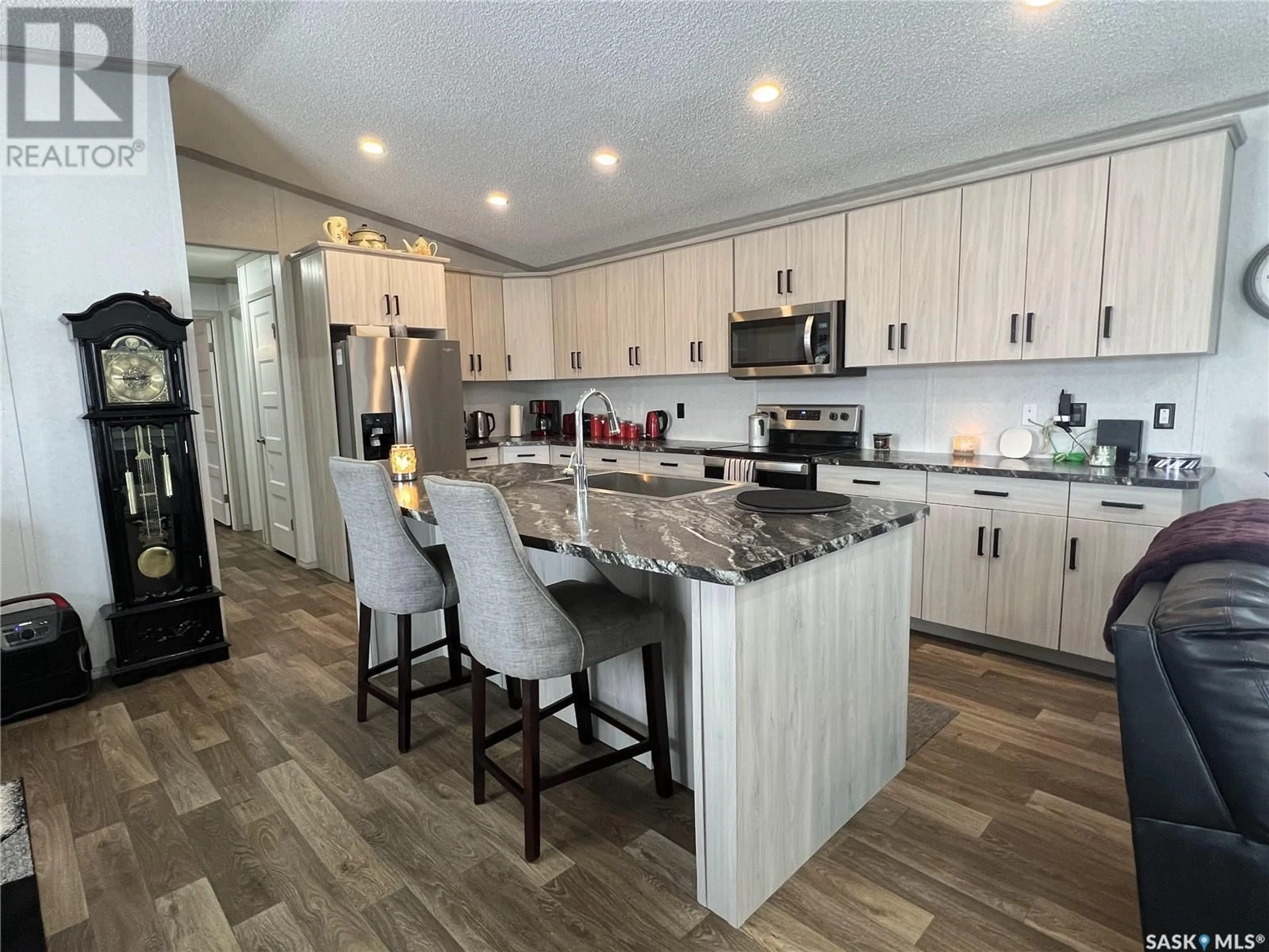 Open concept kitchen, unknown for 215 1st STREET, Meota Saskatchewan S0M1X0