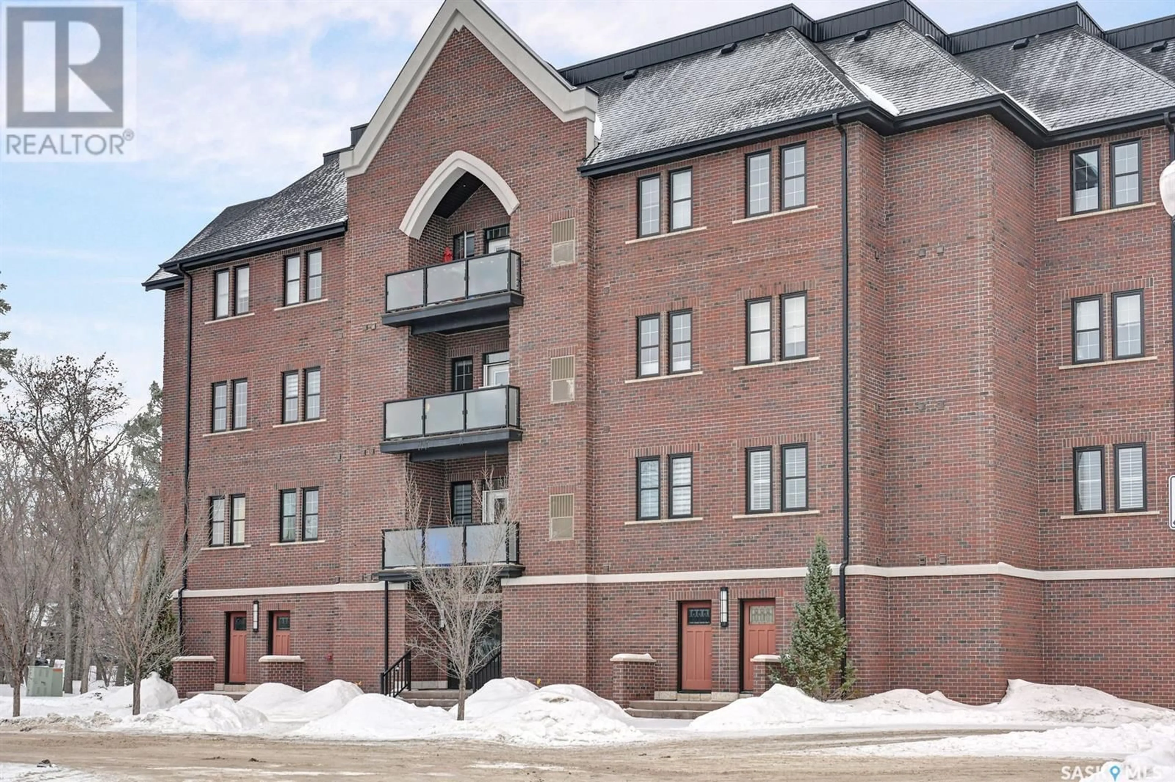 Home with brick exterior material, building for 402 1515 Anson ROAD, Regina Saskatchewan S4P0E7