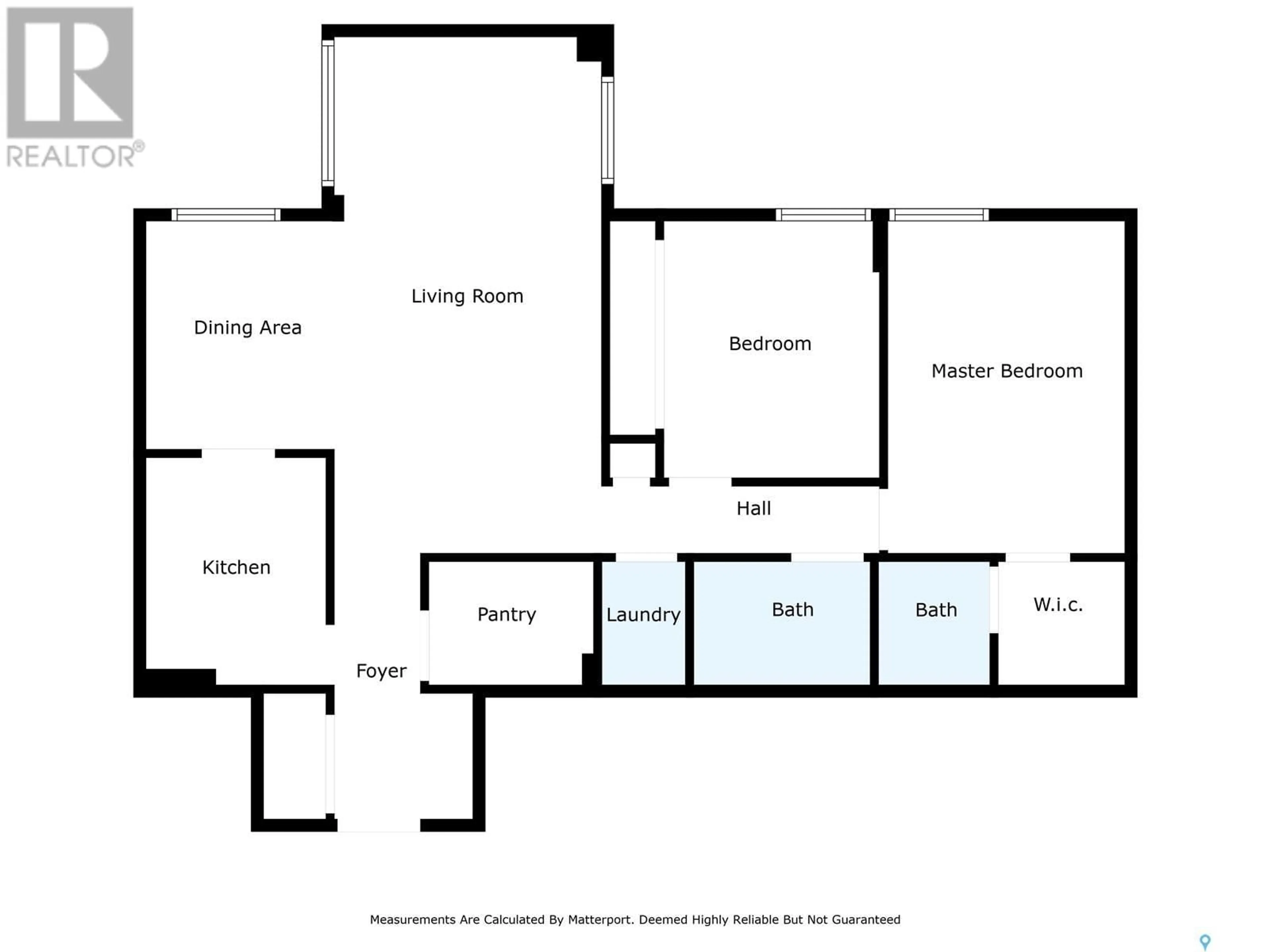 Floor plan for 903 430 5th AVENUE N, Saskatoon Saskatchewan S7K6Z2