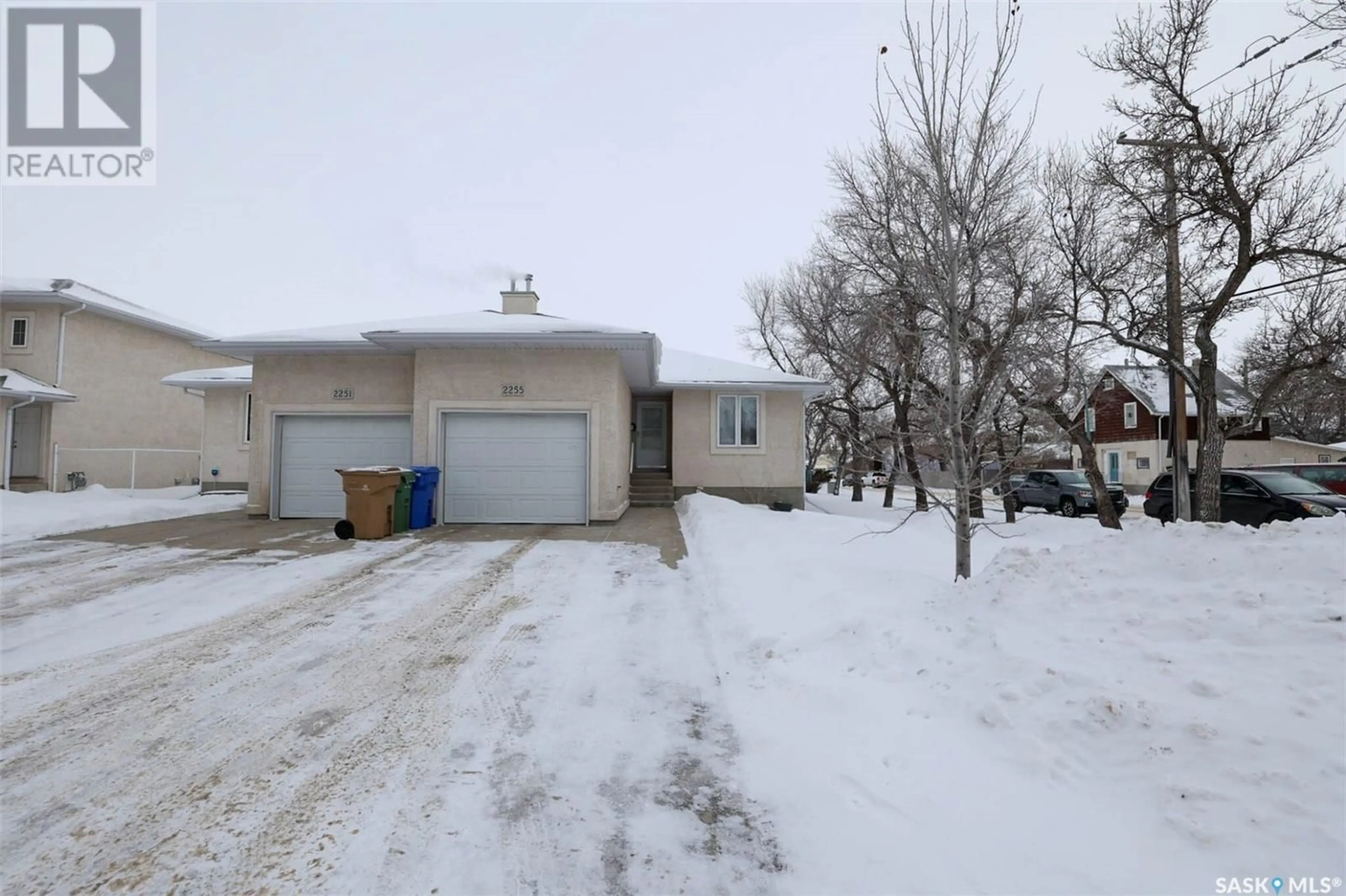 A pic from outside/outdoor area/front of a property/back of a property/a pic from drone, street for 2255 Wallace STREET, Regina Saskatchewan S4N4A8