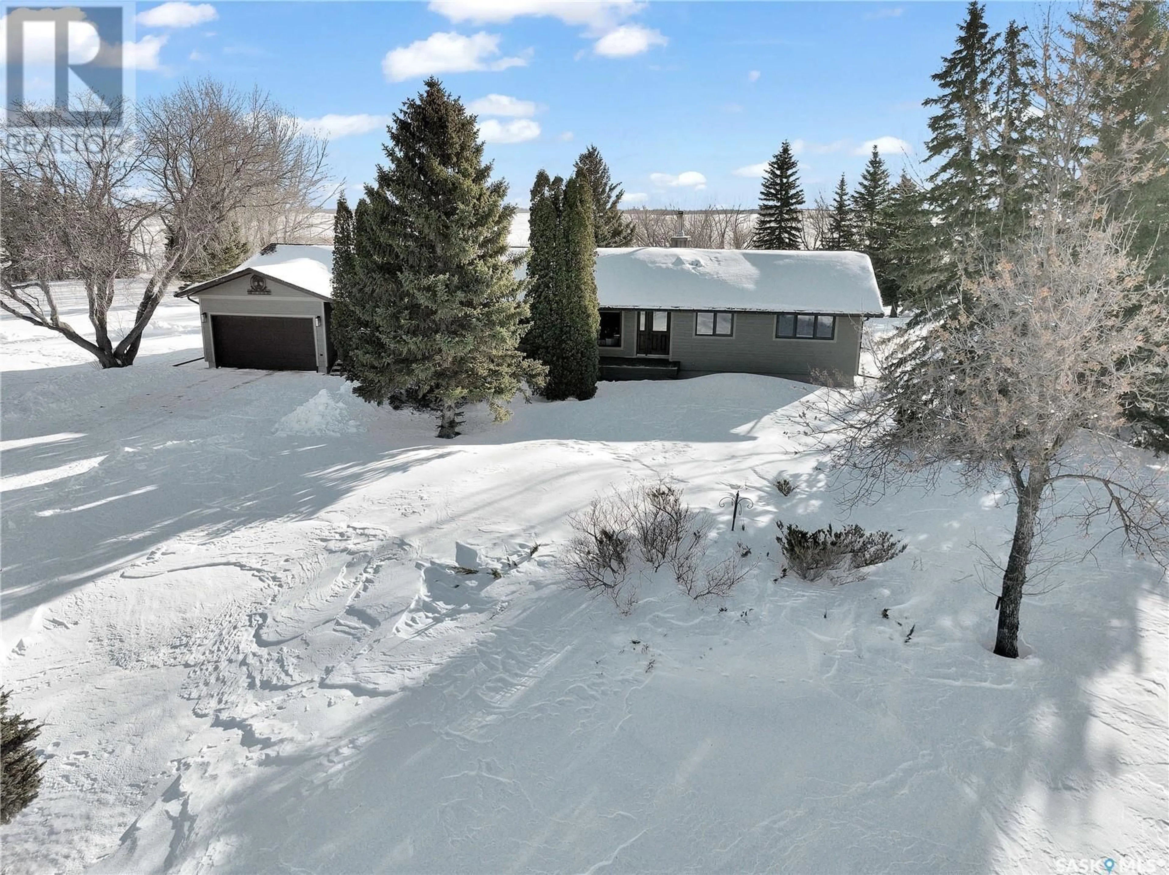 A pic from outside/outdoor area/front of a property/back of a property/a pic from drone, unknown for 605 ACREAGE, Grayson Rm No. 184 Saskatchewan S0A1E0