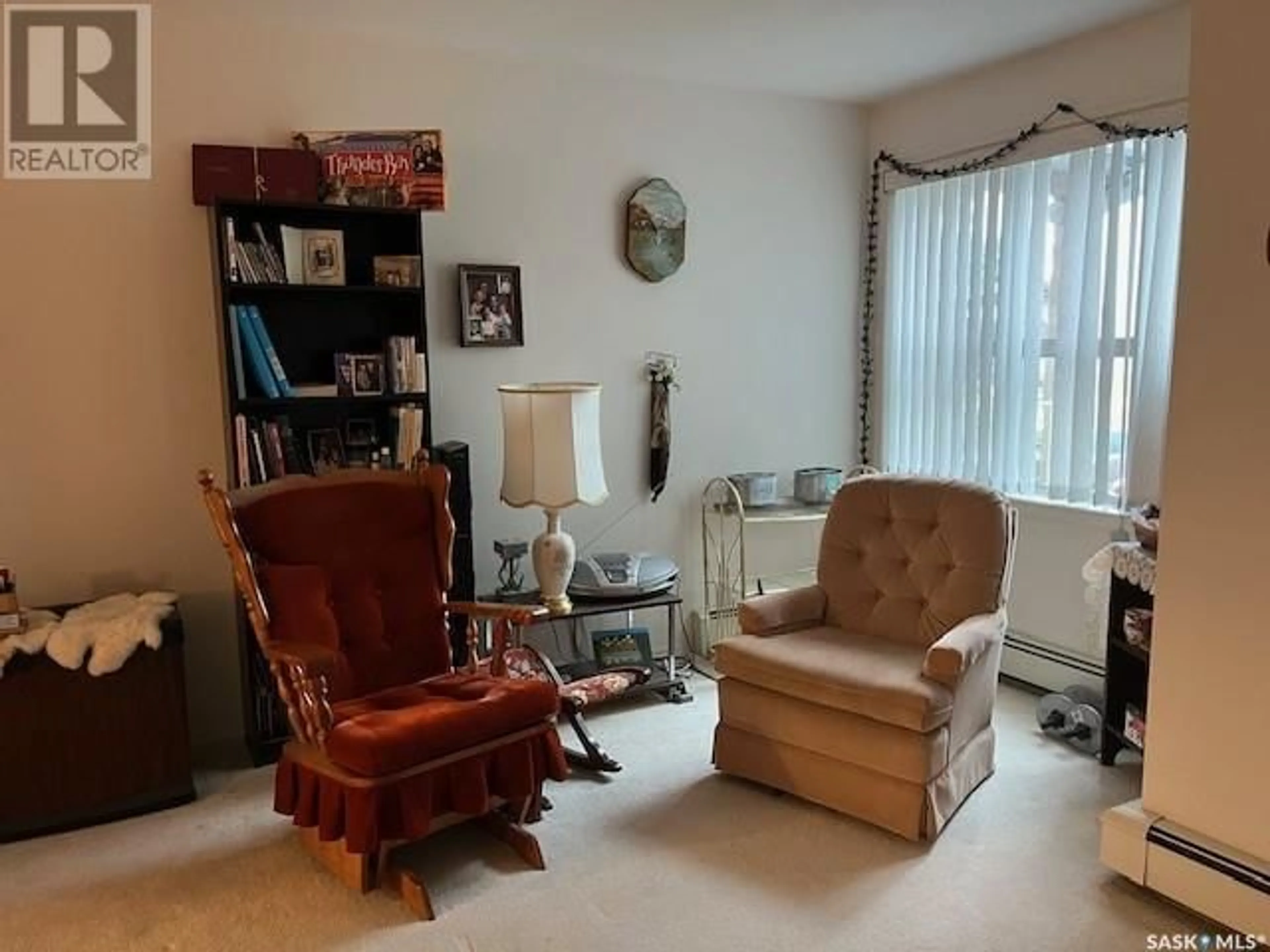 Living room with furniture, floor is not visible for 101 102 1st AVENUE, Caronport Saskatchewan S0H0S0