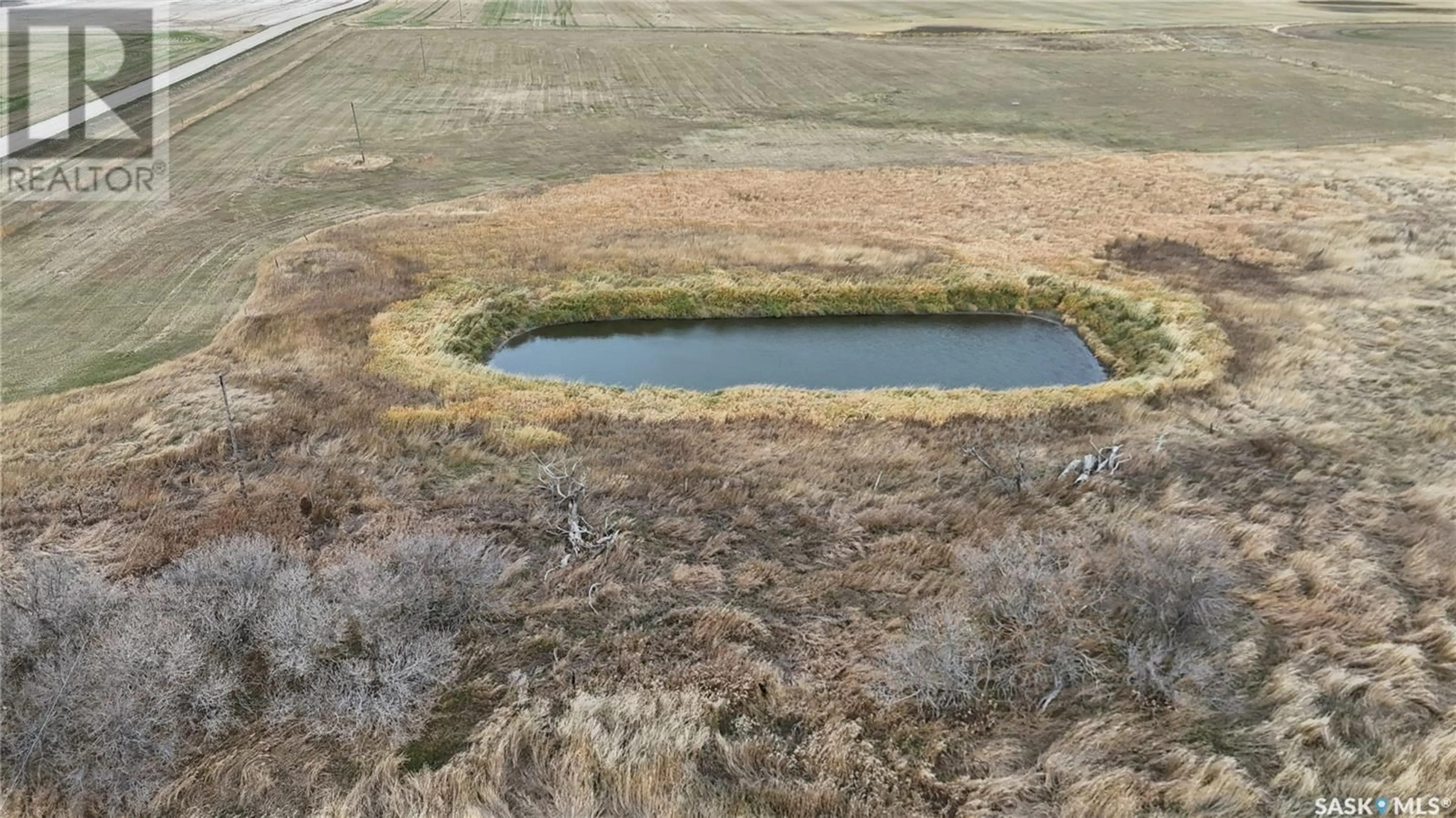 A pic from outside/outdoor area/front of a property/back of a property/a pic from drone, water/lake/river/ocean view for Jess Acreage RM Willner, Willner Rm No. 253 Saskatchewan S0H3Z0