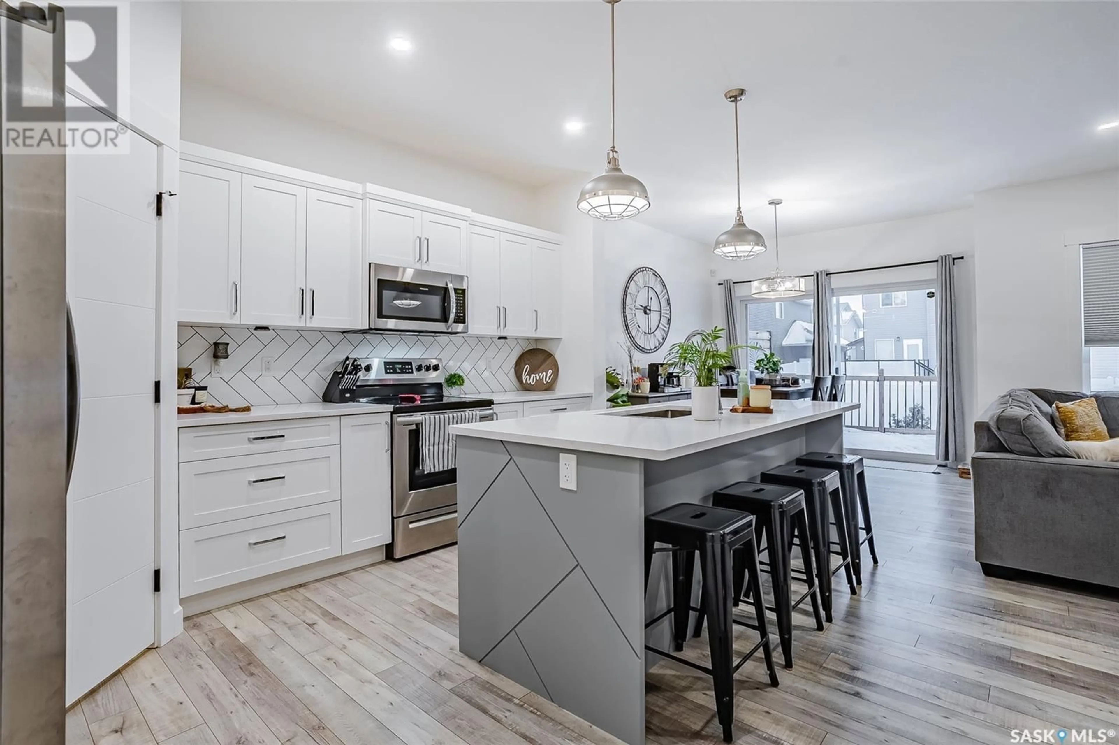 Open concept kitchen, unknown for 236 Thakur STREET, Saskatoon Saskatchewan S7W0Z8