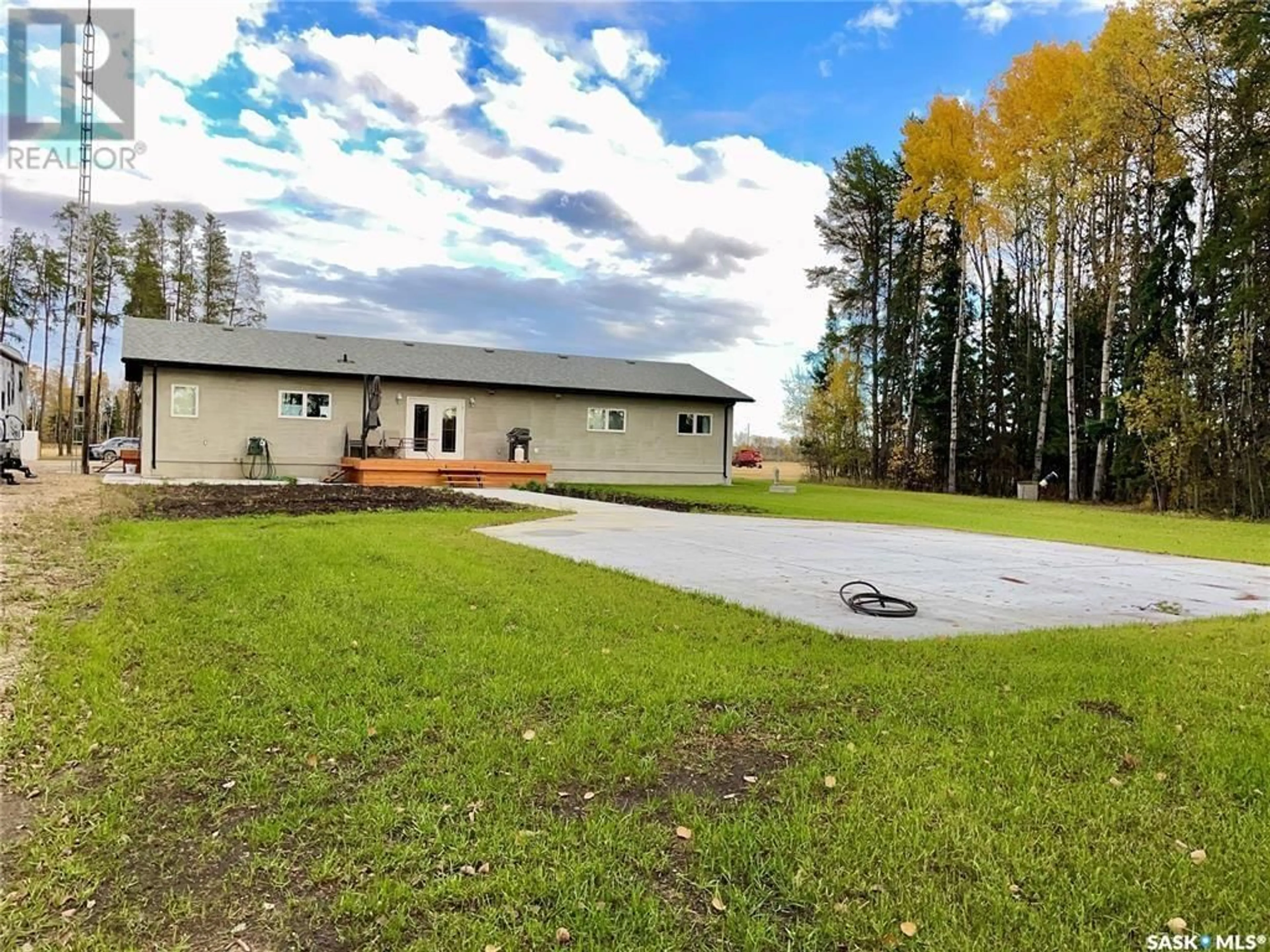 A pic from outside/outdoor area/front of a property/back of a property/a pic from drone, unknown for Morton Acreage, Hudson Bay Rm No. 394 Saskatchewan S0E0Y0